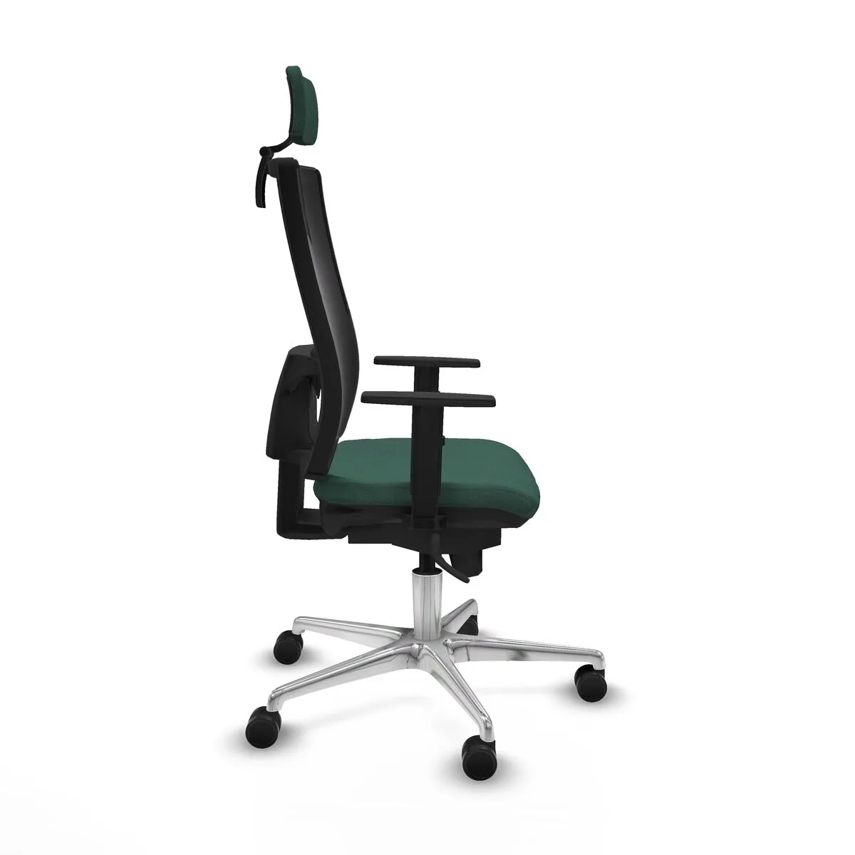SILLA DE OFICINA CON CABECERO HORNA PIQUERAS Y CRESPO 1D086N2 VERDE