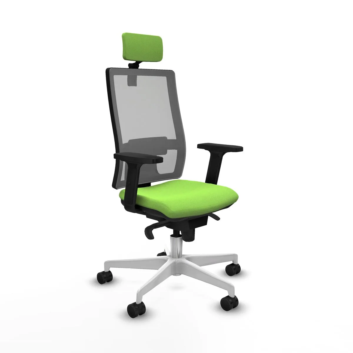 SILLA DE OFICINA CON CABECERO HORNA PIQUERAS Y CRESPO 2D026N2 PISTACHO