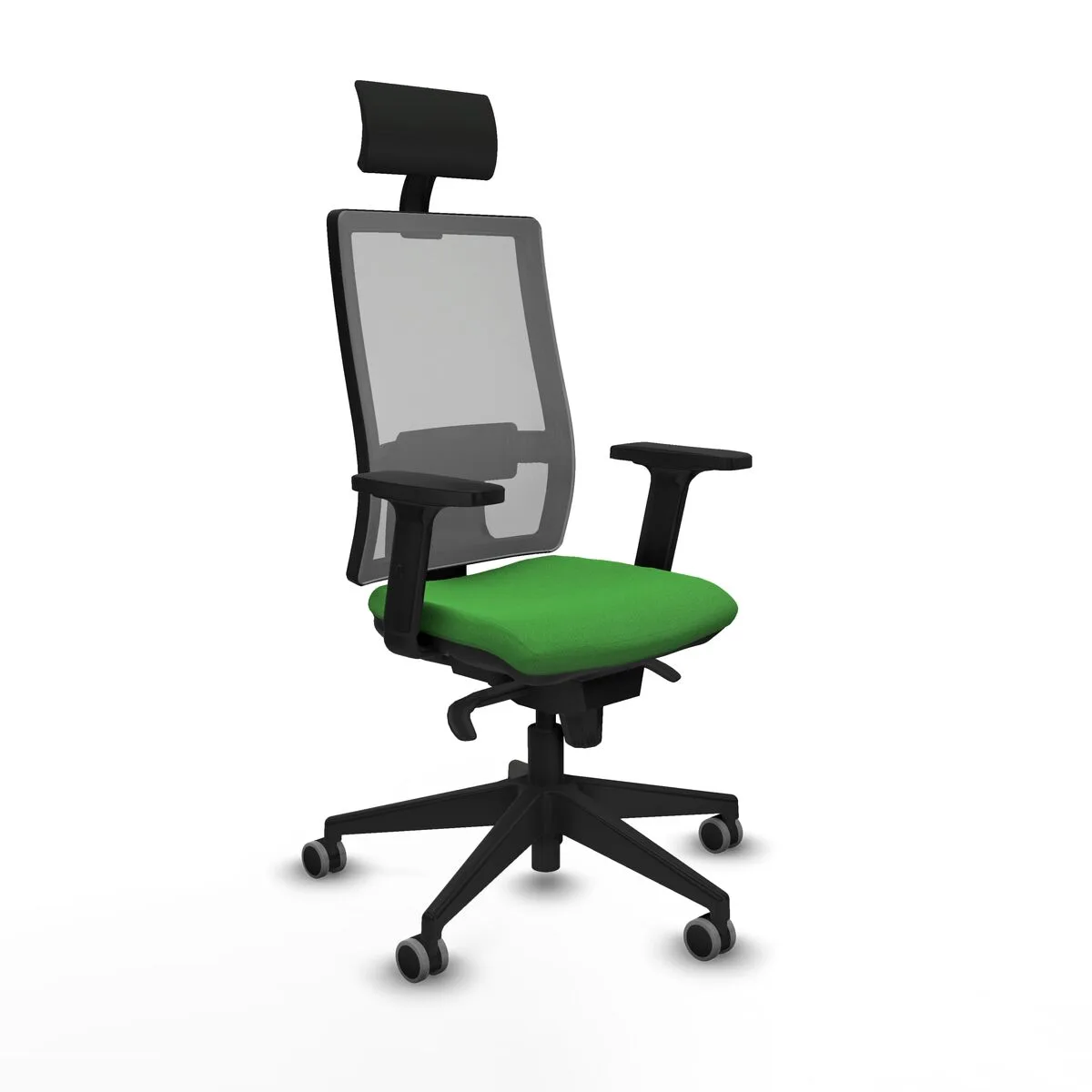 SILLA DE OFICINA CON CABECERO HORNA PIQUERAS Y CRESPO 2D066G1 VERDE