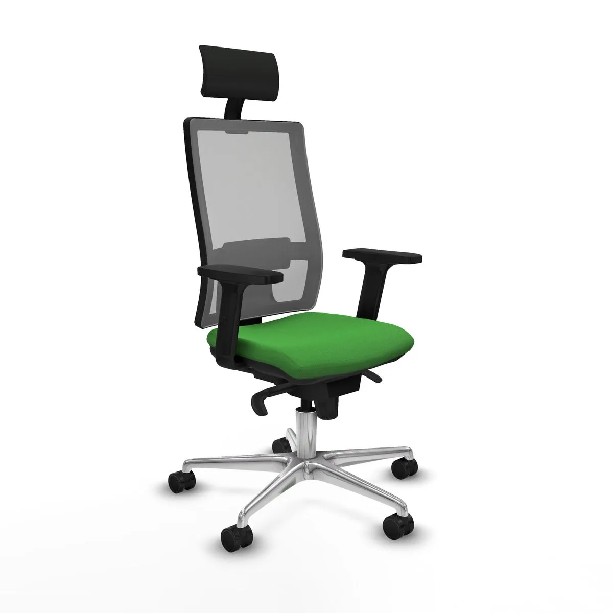 SILLA DE OFICINA CON CABECERO HORNA PIQUERAS Y CRESPO 2D086N1 VERDE