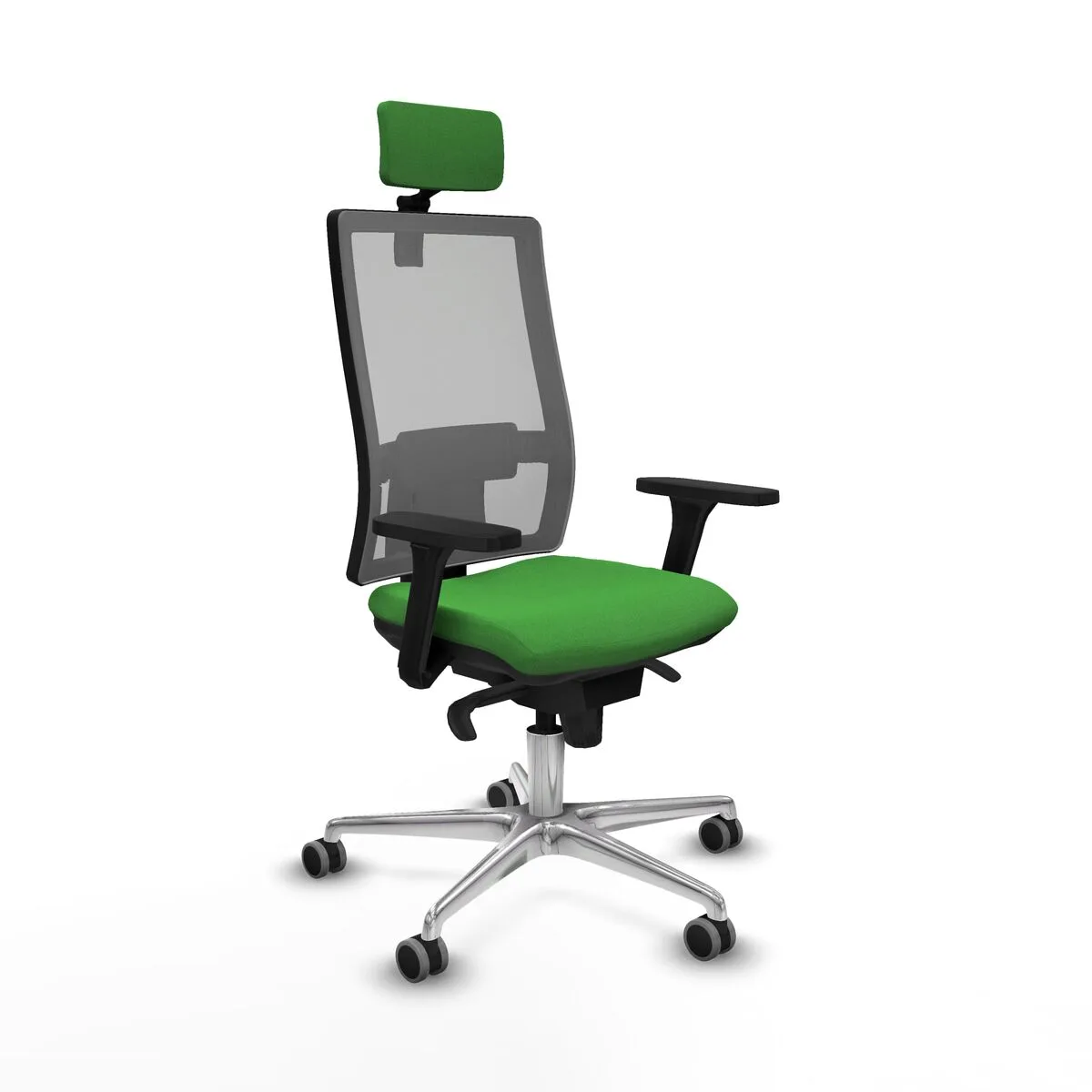 SILLA DE OFICINA CON CABECERO HORNA PIQUERAS Y CRESPO 3D086G2 VERDE