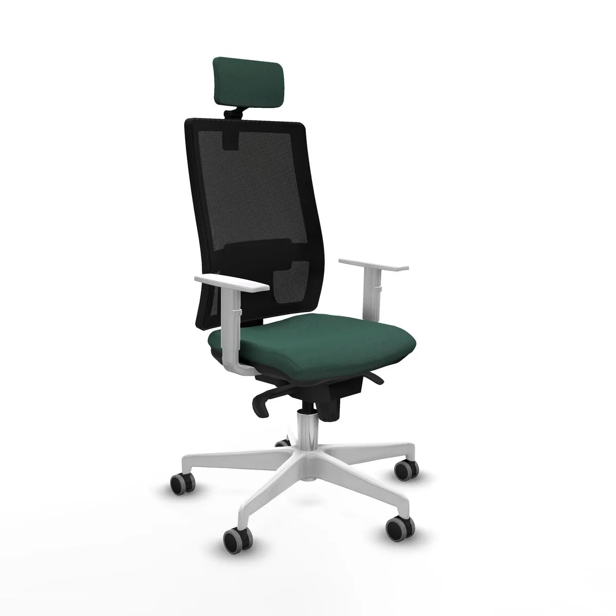 SILLA DE OFICINA CON CABECERO HORNA PIQUERAS Y CRESPO 4B026G2 VERDE