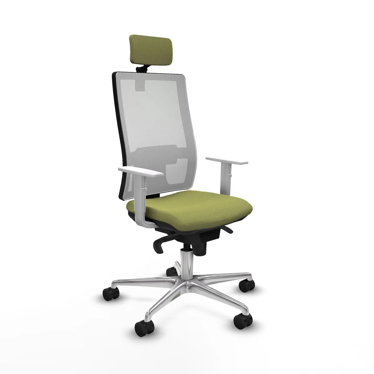 SILLA DE OFICINA CON CABECERO HORNA PIQUERAS Y CRESPO 4B086N2 VERDE