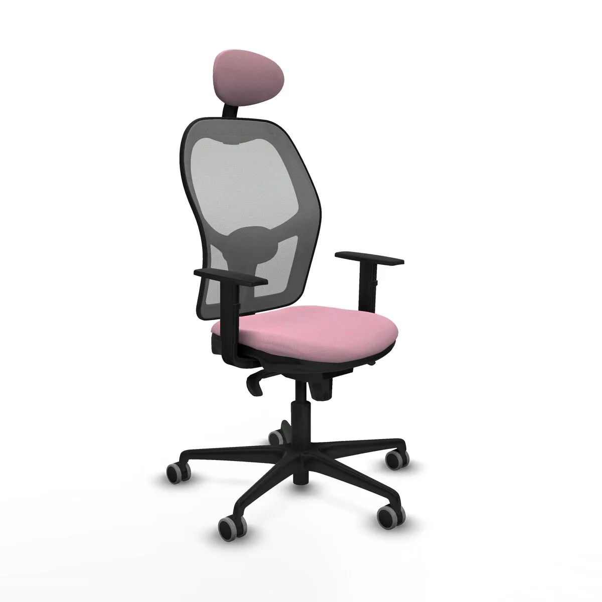 SILLA DE OFICINA CON CABECERO JORQUERA PIQUERAS Y CRESPO 1D036G1 ROSA