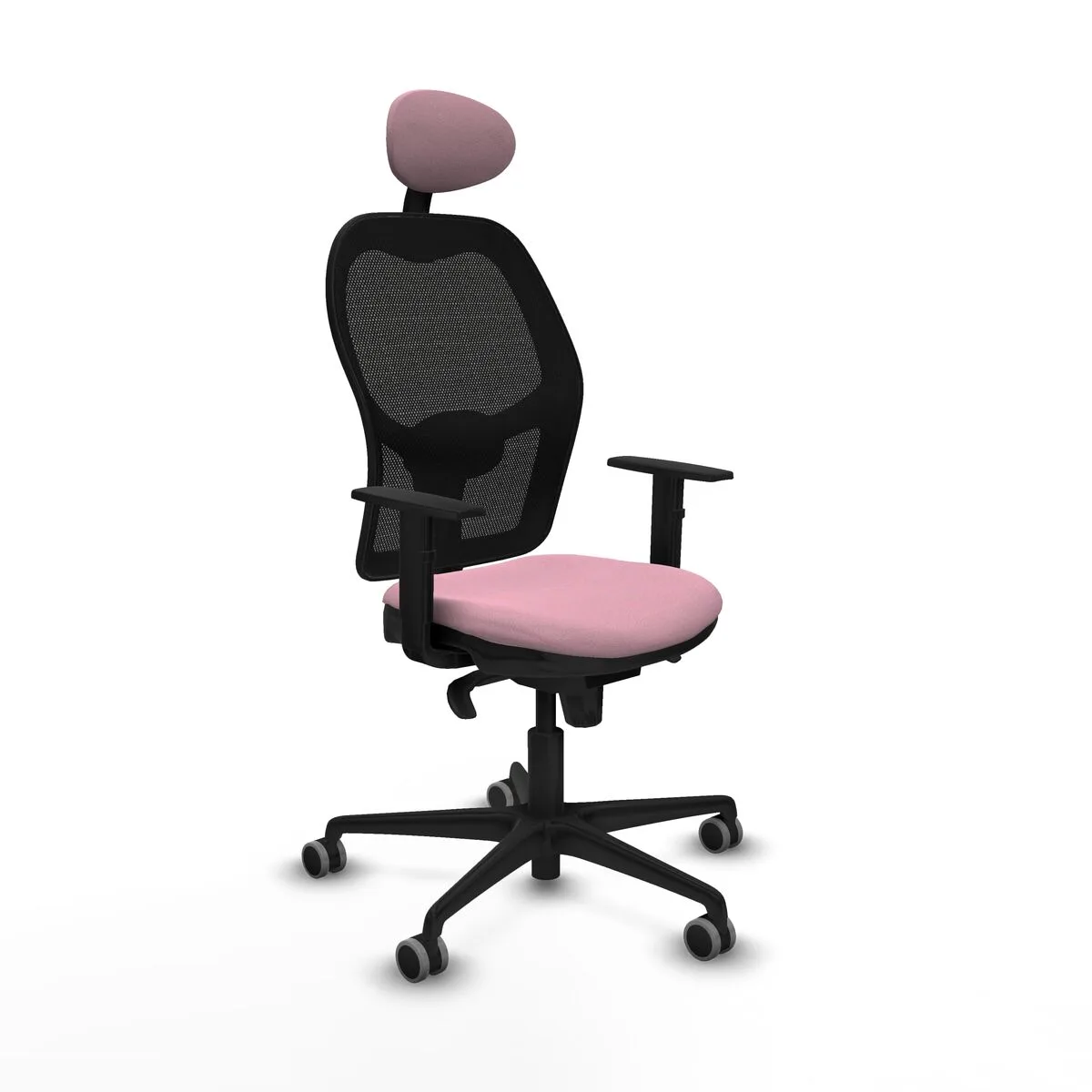 SILLA DE OFICINA CON CABECERO JORQUERA PIQUERAS Y CRESPO 1D036G1 ROSA
