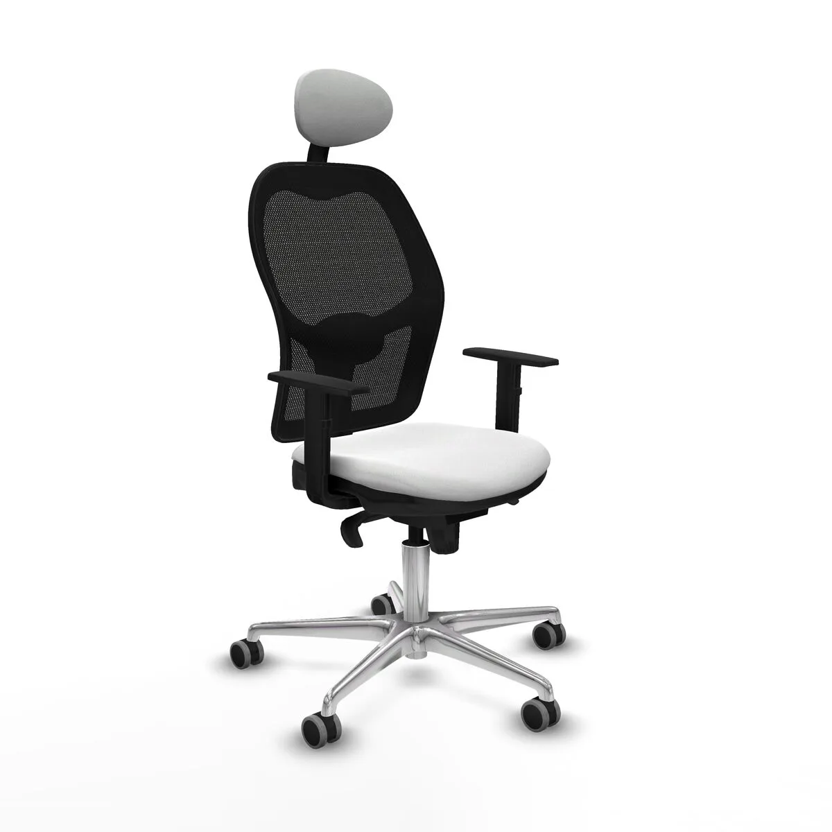SILLA DE OFICINA CON CABECERO JORQUERA PIQUERAS Y CRESPO 1D086G1 BLANCO