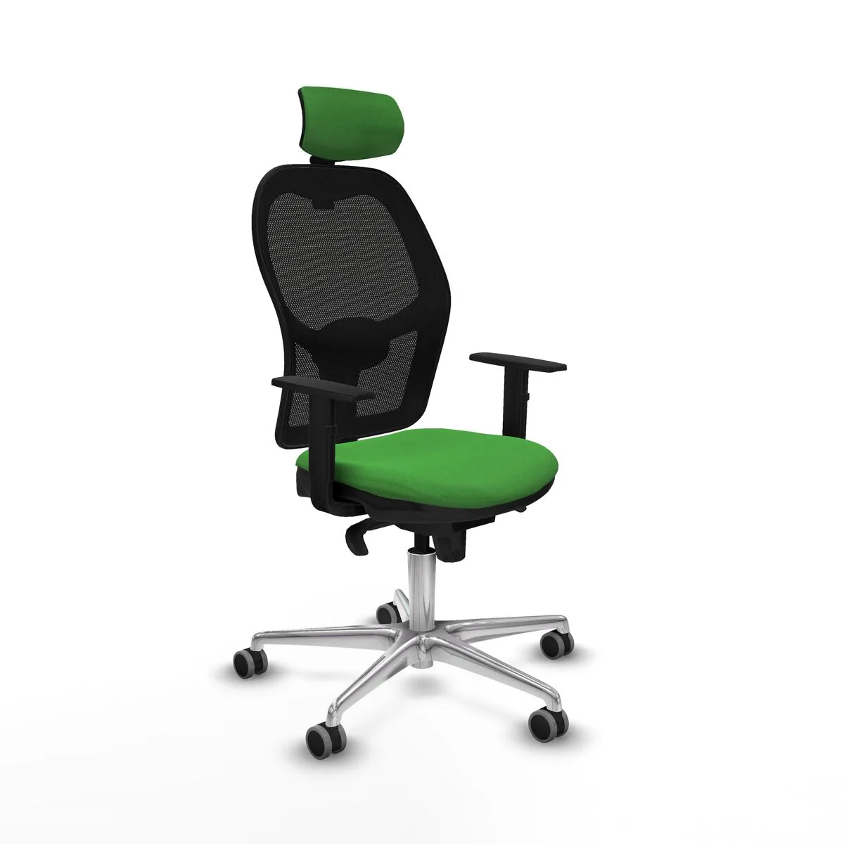 SILLA DE OFICINA CON CABECERO JORQUERA PIQUERAS Y CRESPO 1D086G2 VERDE
