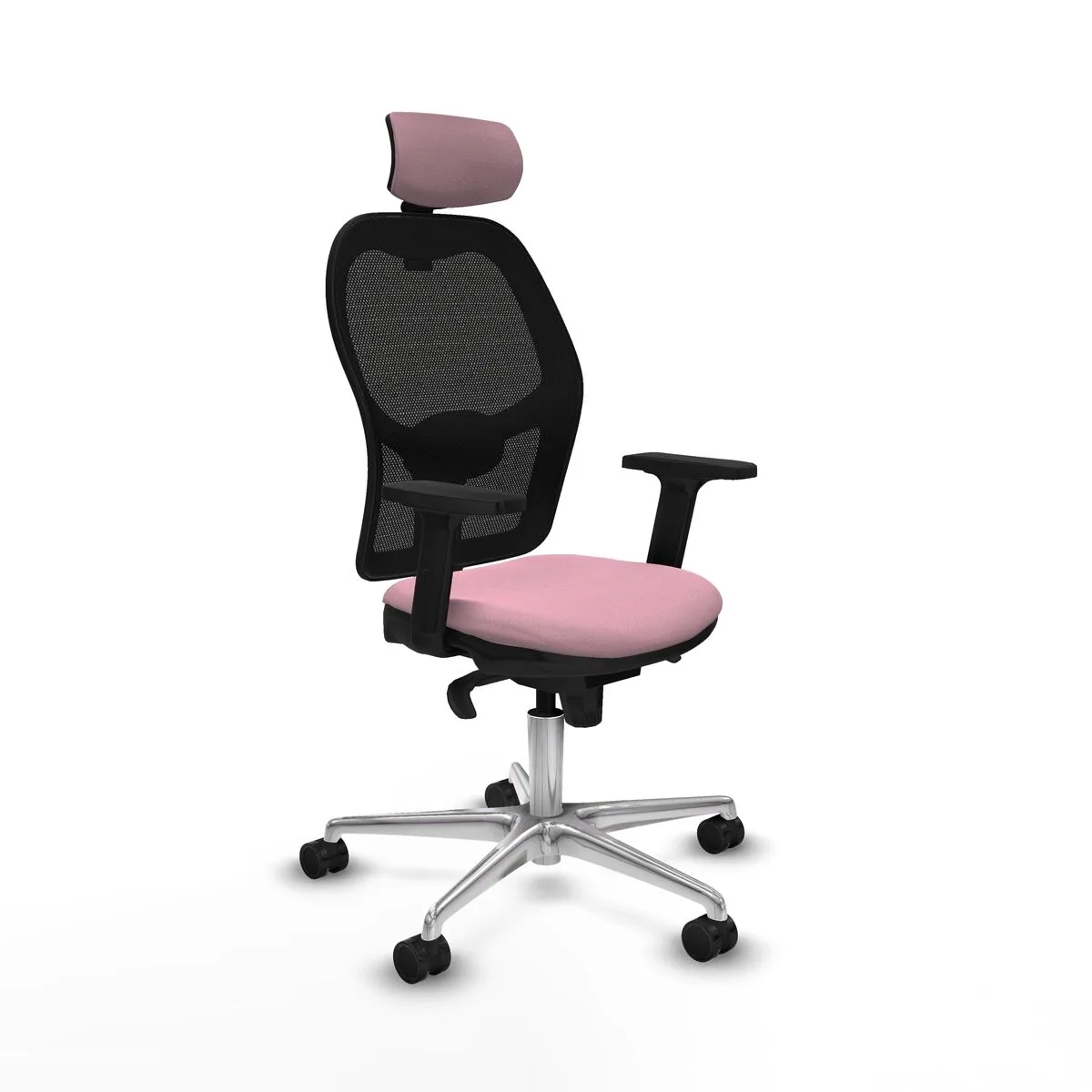 SILLA DE OFICINA CON CABECERO JORQUERA PIQUERAS Y CRESPO 2D086N2 ROSA
