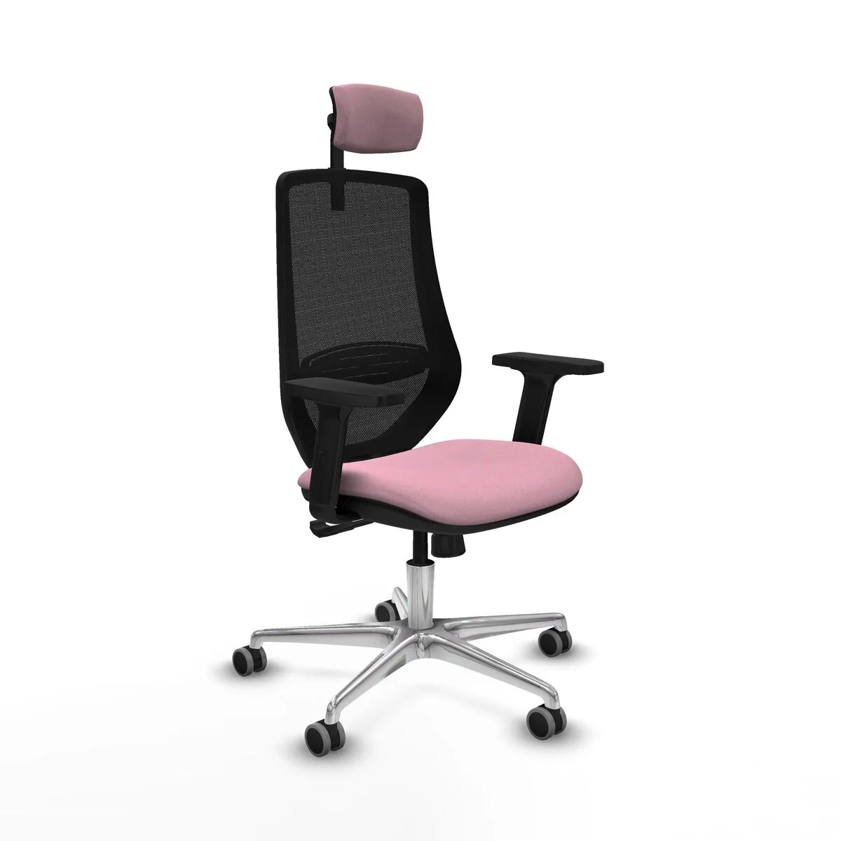 SILLA DE OFICINA CON CABECERO MARDOS PIQUERAS Y CRESPO D086G2W ROSA