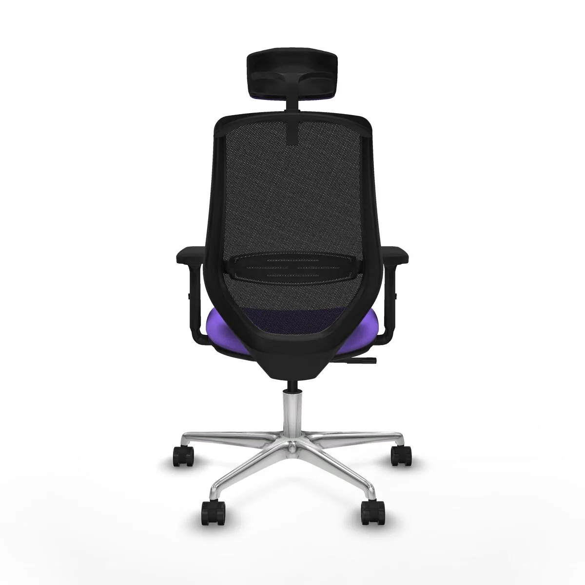 SILLA DE OFICINA CON CABECERO MARDOS PIQUERAS Y CRESPO D086N2H LILA