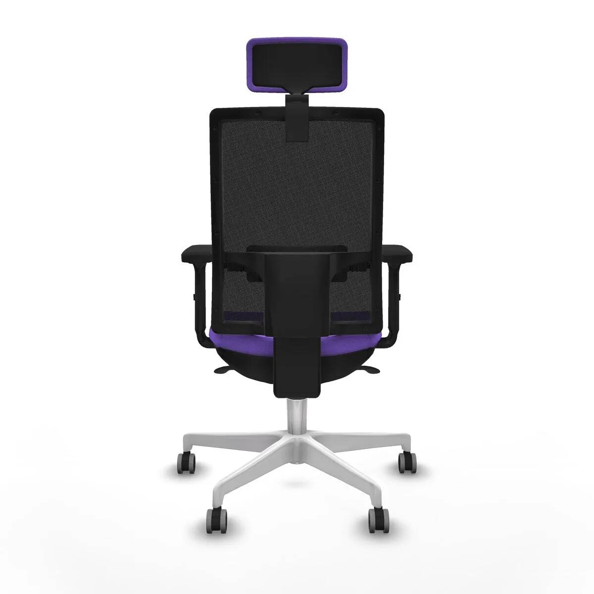 SILLA DE OFICINA CON CABECERO PIQUERAS Y CRESPO 2D026G2 LILA