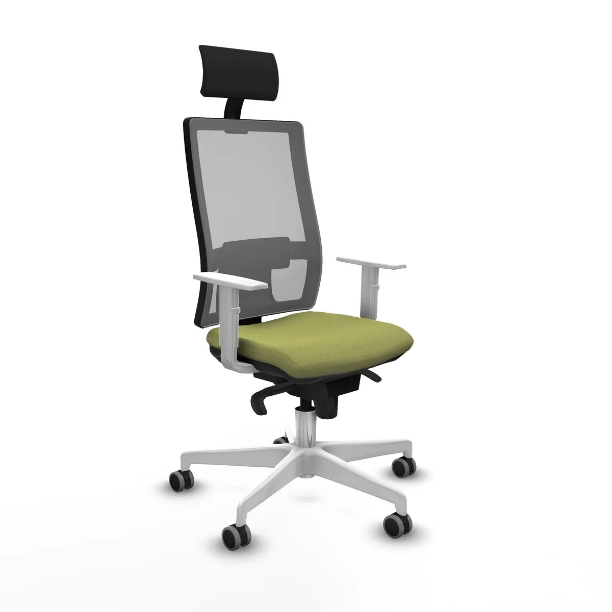 SILLA DE OFICINA CON CABECERO PIQUERAS Y CRESPO 4B026G1