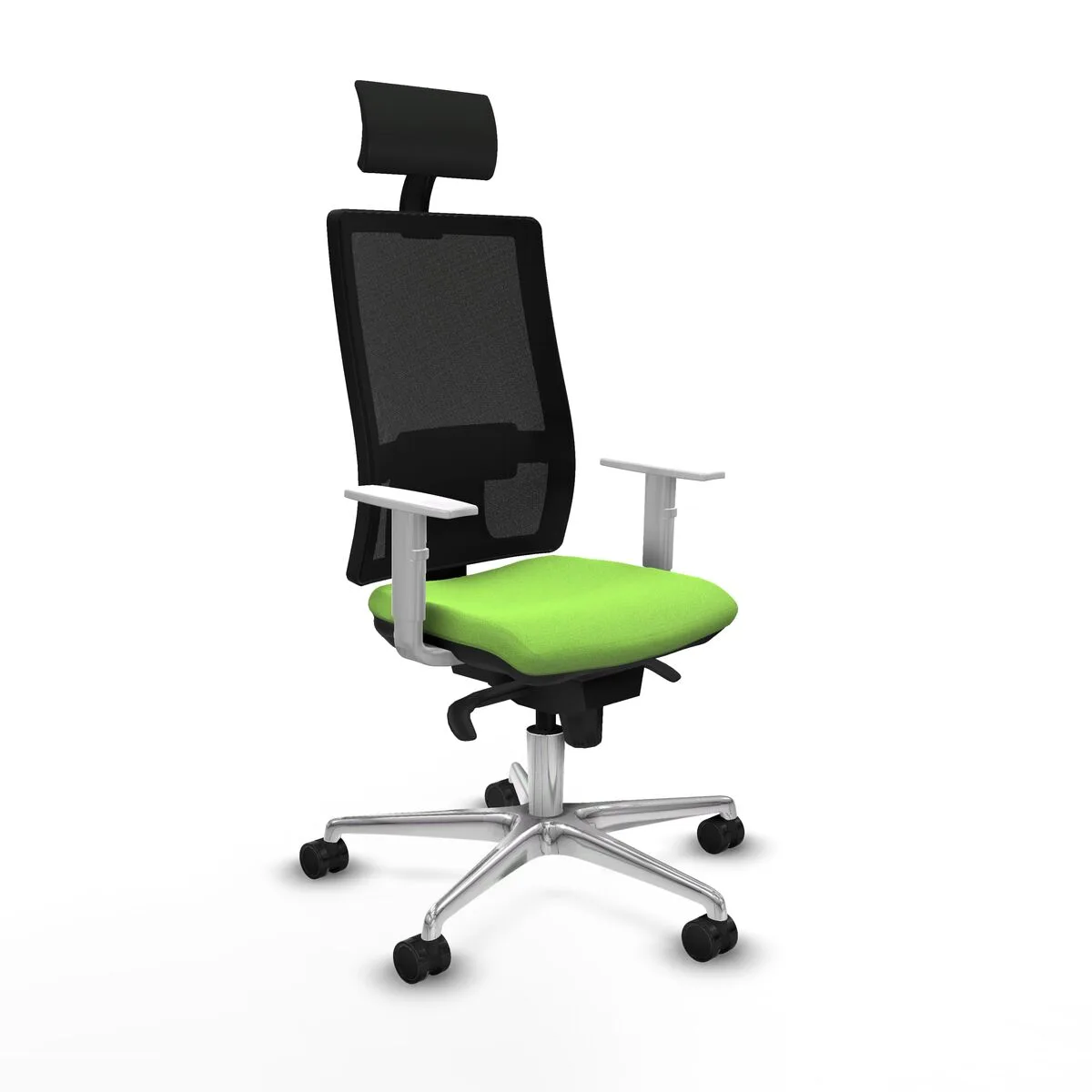 SILLA DE OFICINA CON CABECERO PIQUERAS Y CRESPO 4B086N1 PISTACHO