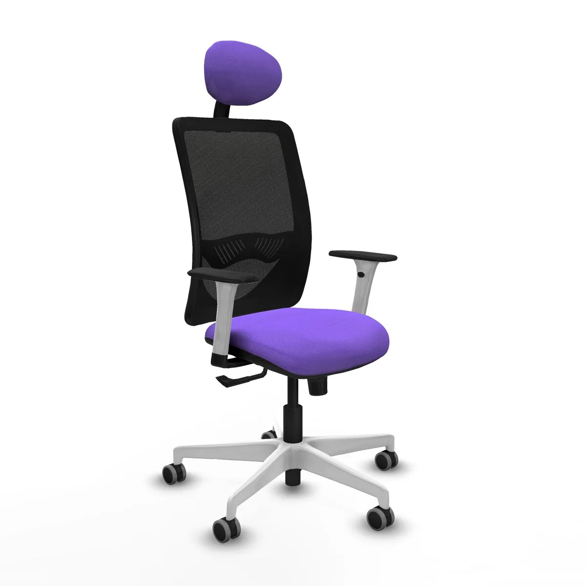 SILLA DE OFICINA CON CABECERO ZULEMA PIQUERAS Y CRESPO 1B026G1 LILA