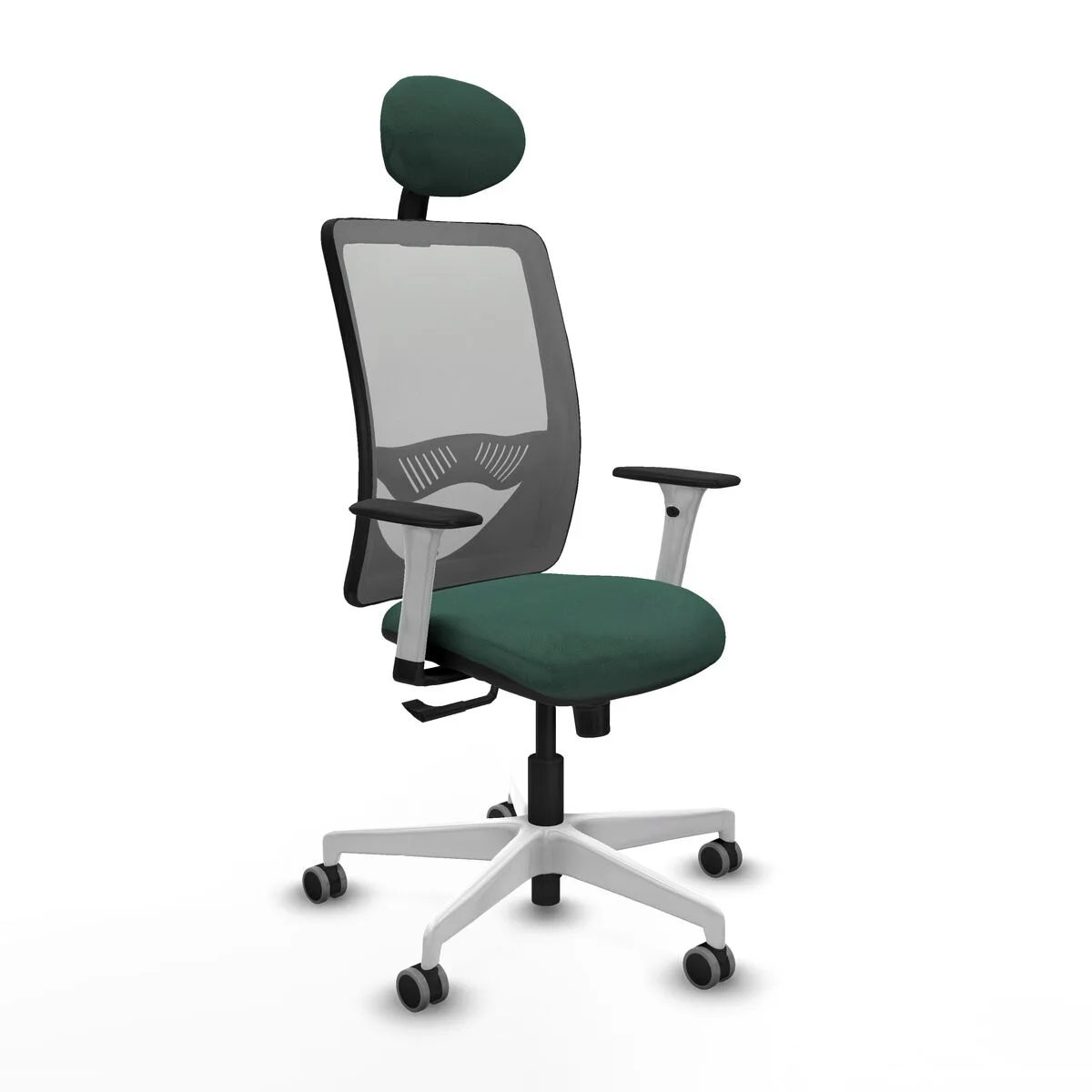 SILLA DE OFICINA CON CABECERO ZULEMA PIQUERAS Y CRESPO 1B026G1 VERDE