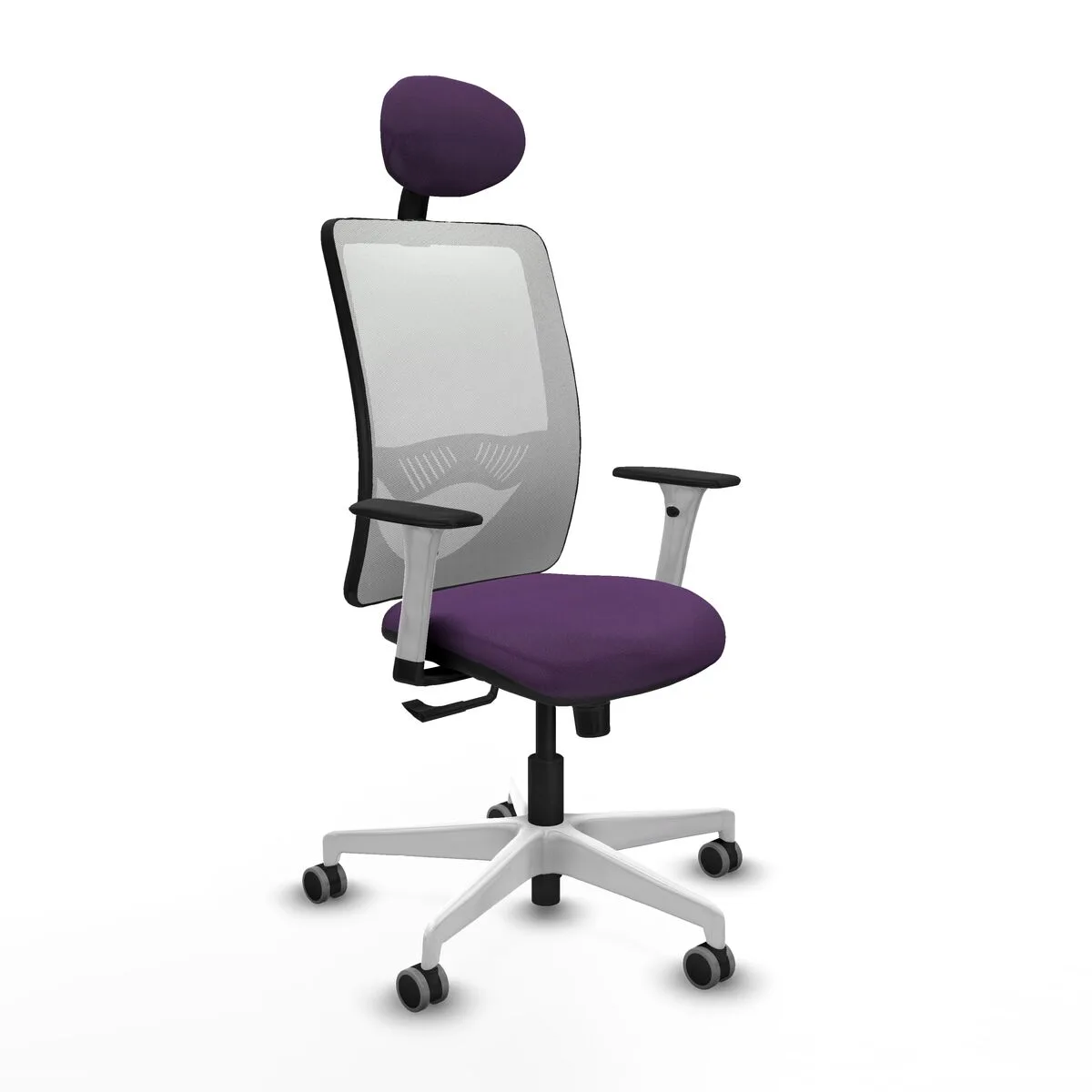 SILLA DE OFICINA CON CABECERO ZULEMA PIQUERAS Y CRESPO 1B026G1 MORADO