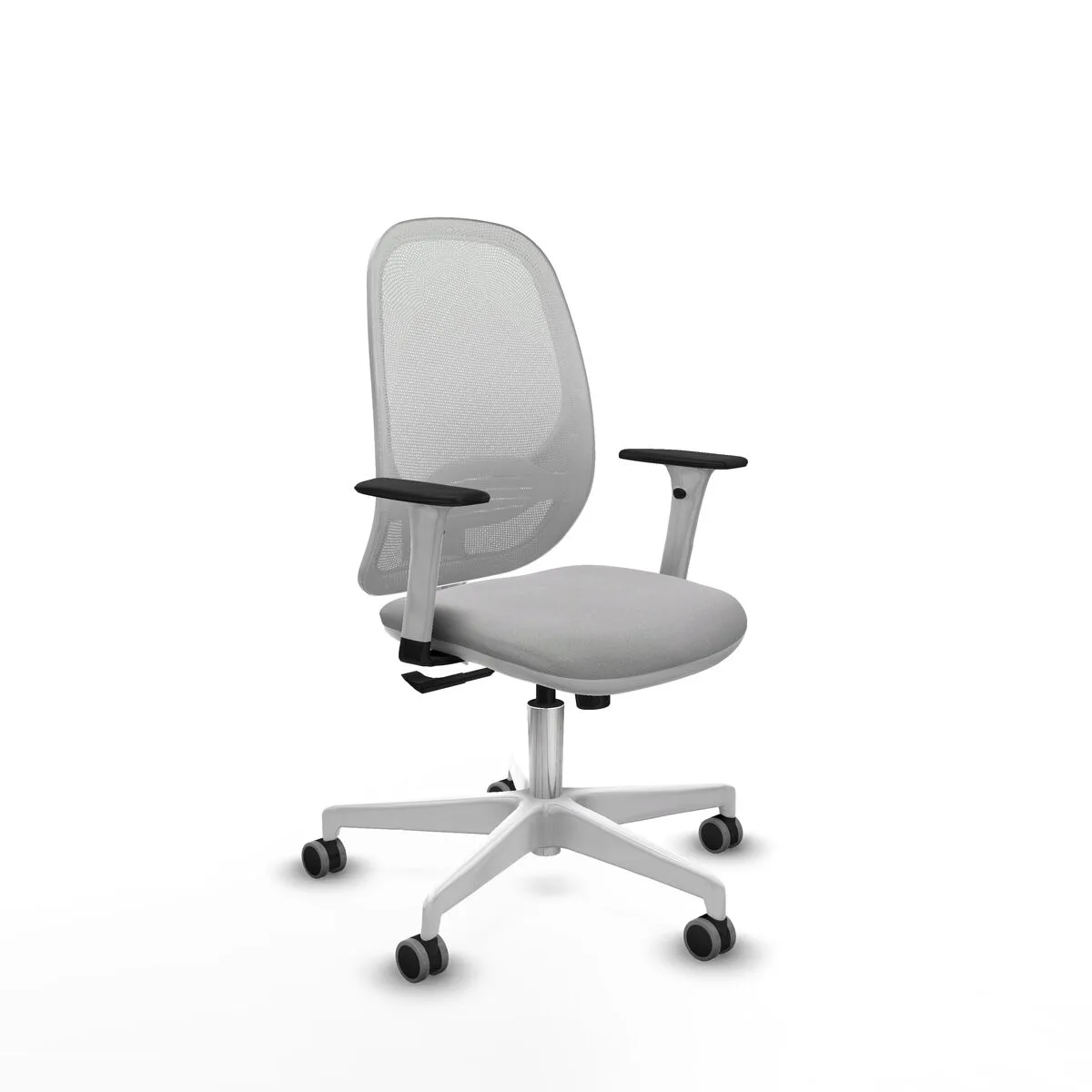 SILLA DE OFICINA CILANCO PIQUERAS Y CRESPO B1B026G GRIS CLARO