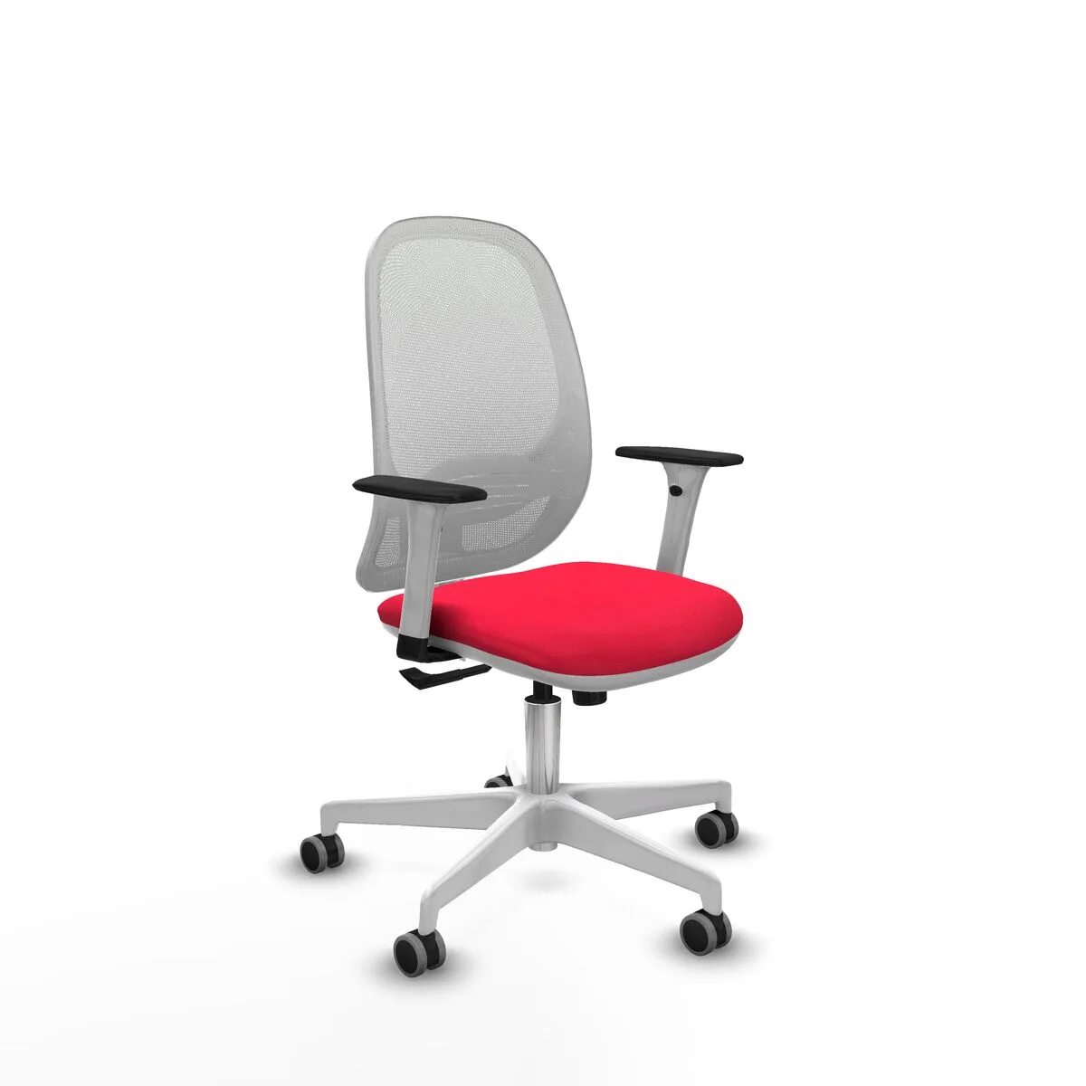 SILLA DE OFICINA CILANCO PIQUERAS Y CRESPO B1B026G ROJO