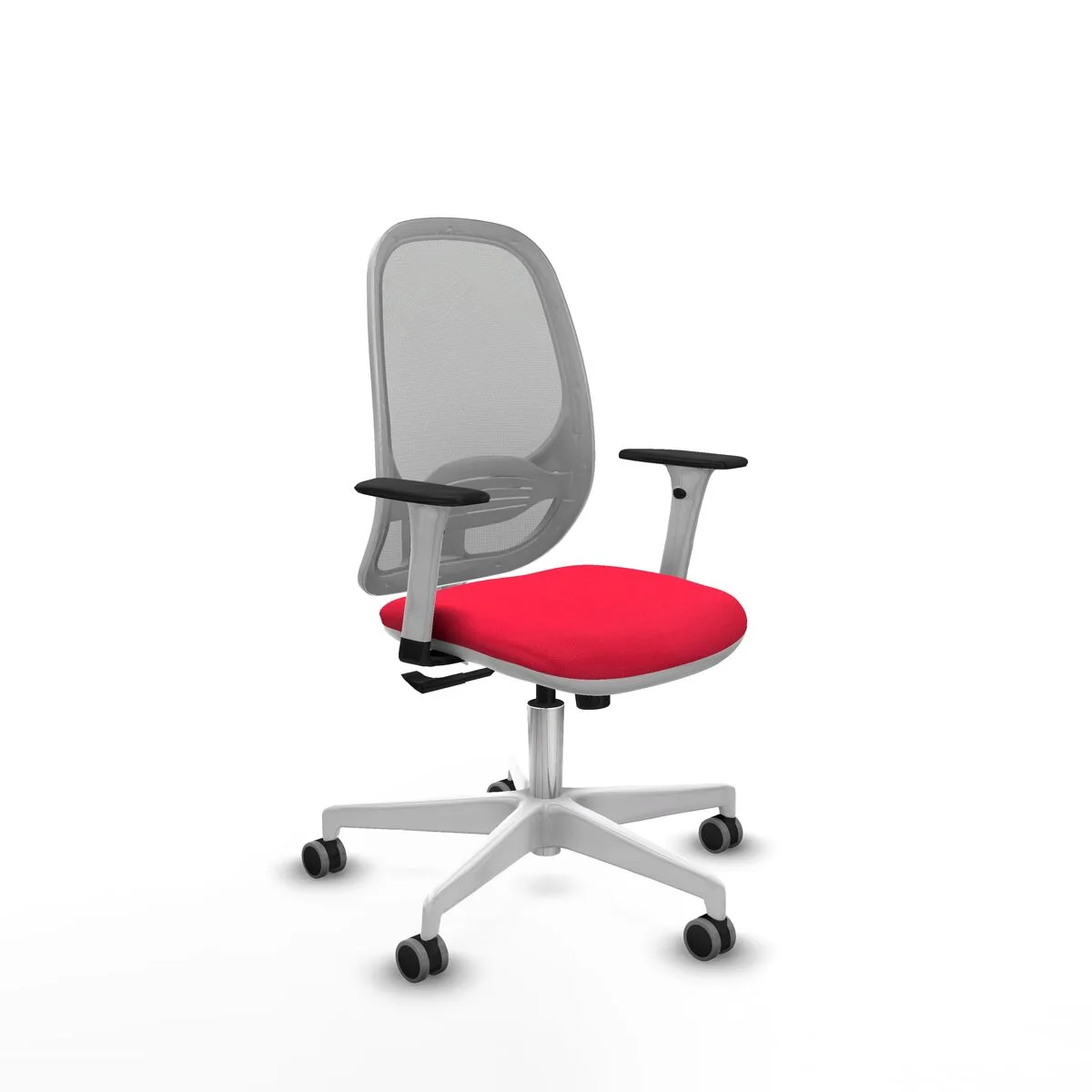 SILLA DE OFICINA CILANCO PIQUERAS Y CRESPO B1B026G ROJO