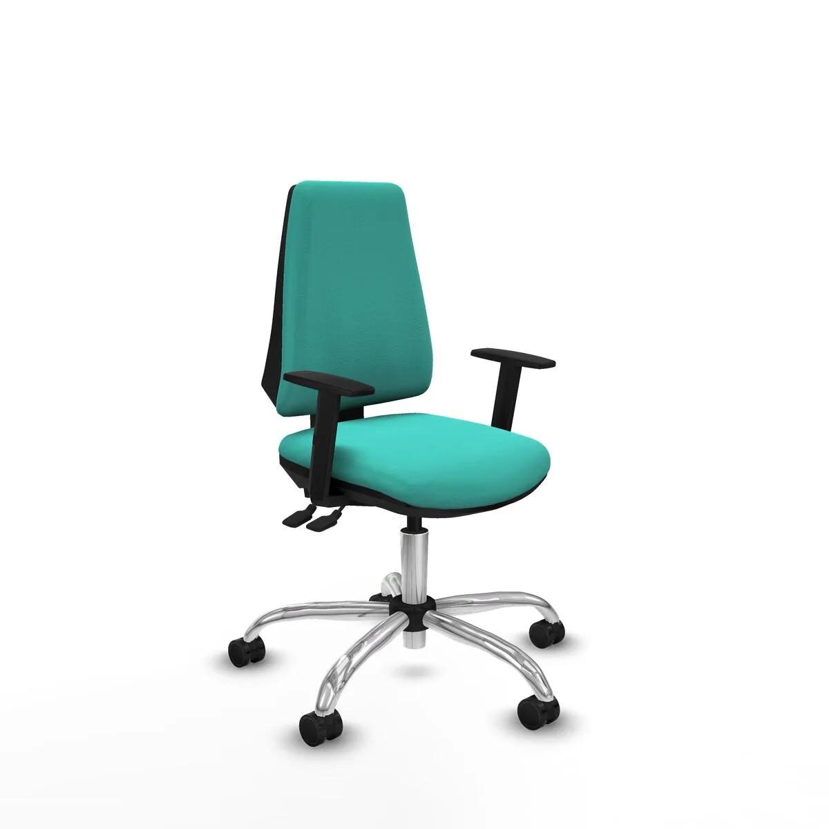 SILLA DE OFICINA ELCHE AS PIQUERAS Y CRESPO B1D056N TURQUESA