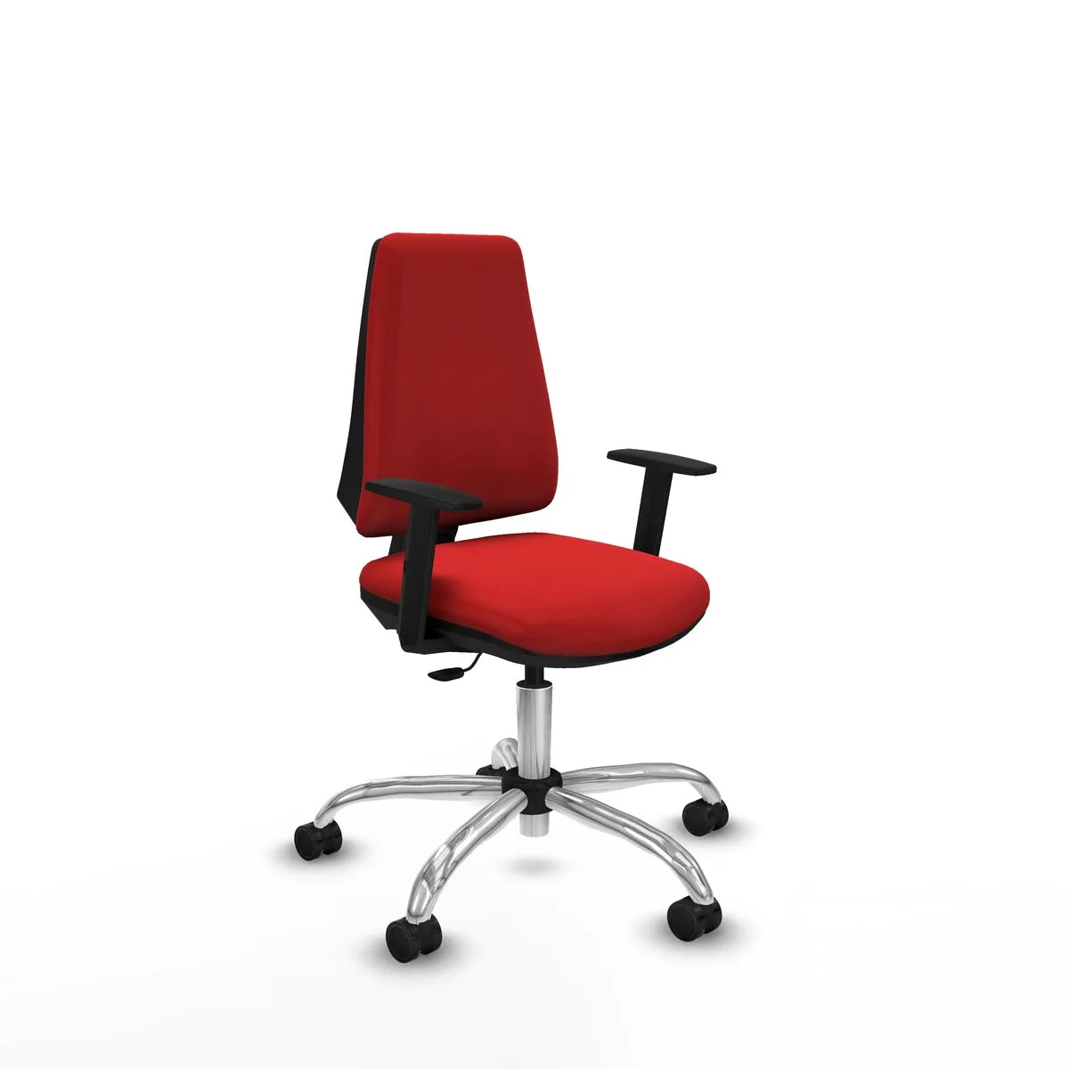 SILLA DE OFICINA ELCHE CP PIQUERAS Y CRESPO B1D056N ROJO