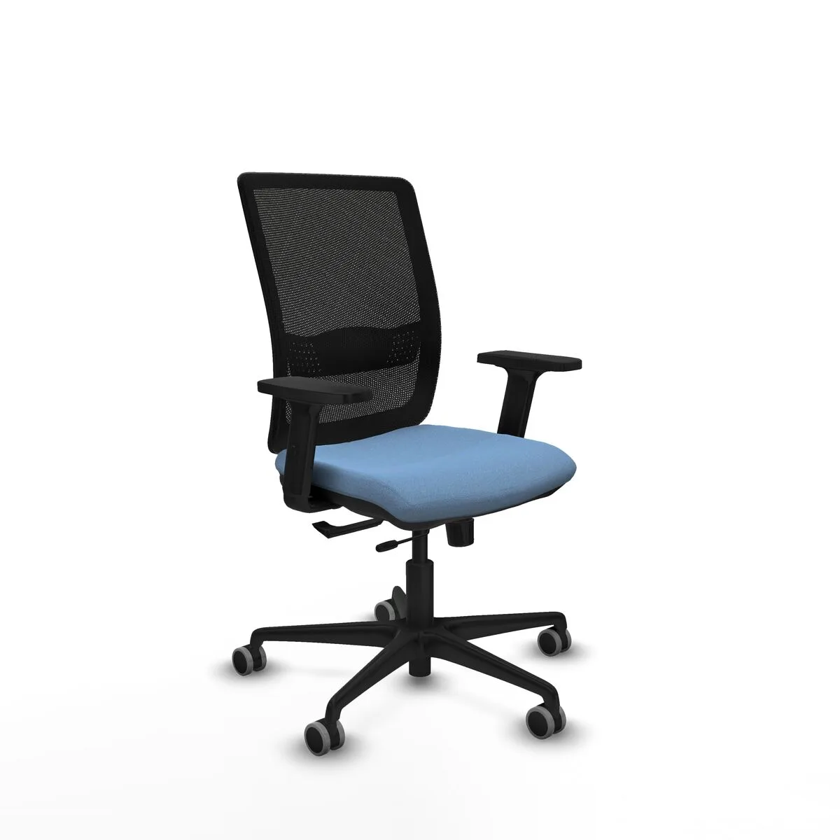 SILLA DE OFICINA HACHES TRASLACK PIQUERAS Y CRESPO 2D036G0 AZUL CIELO