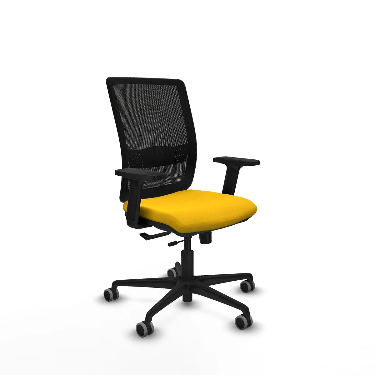 SILLA DE OFICINA HACHES TRASLACK PIQUERAS Y CRESPO 2D036G0 AMARILLO