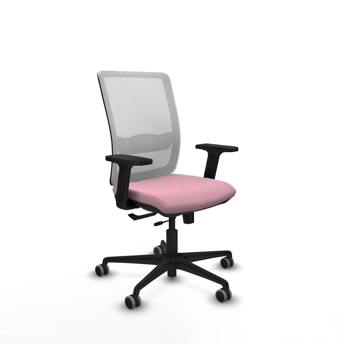 SILLA DE OFICINA HACHES TRASLACK PIQUERAS Y CRESPO 2D036G0 ROSA
