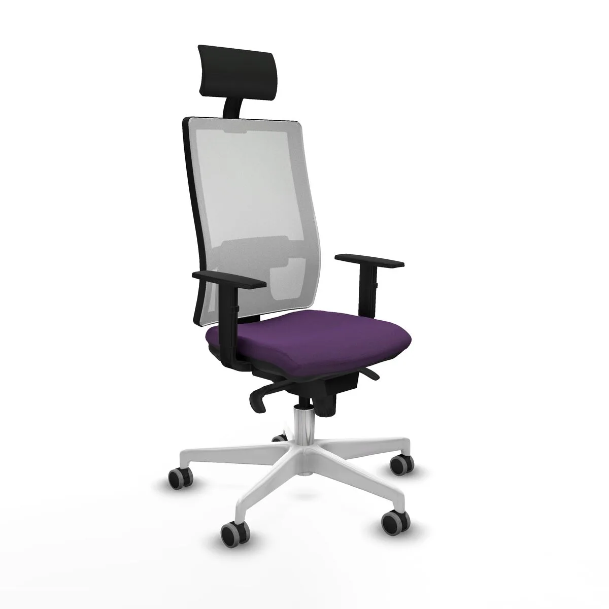 SILLA DE OFICINA HORNA PIQUERAS Y CRESPO 1D026G1 MORADO