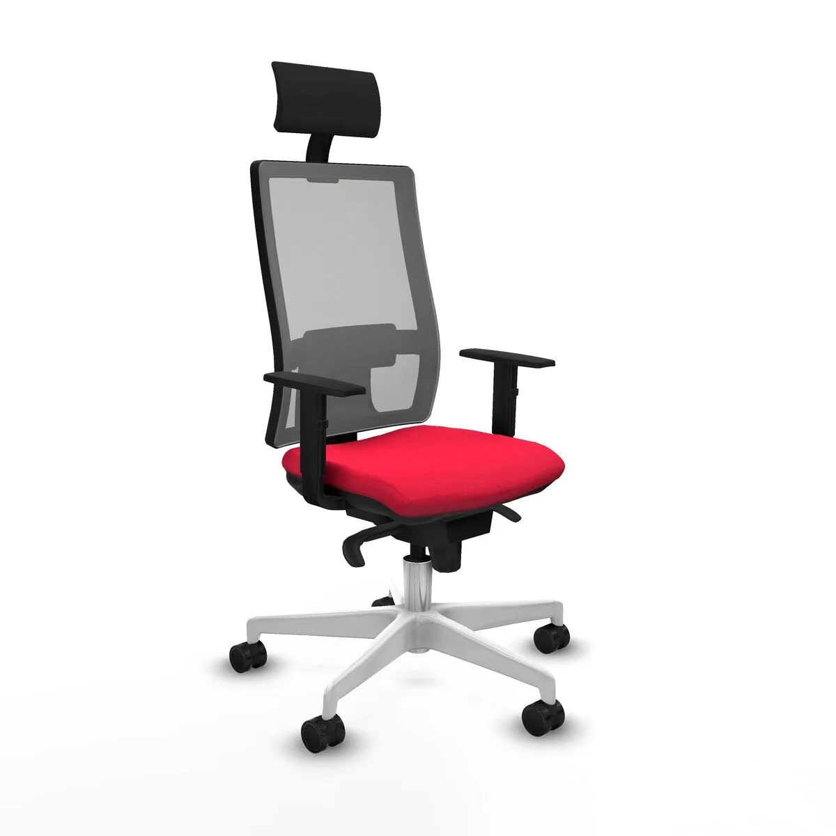 SILLA DE OFICINA HORNA PIQUERAS Y CRESPO 1D026N1 ROJO