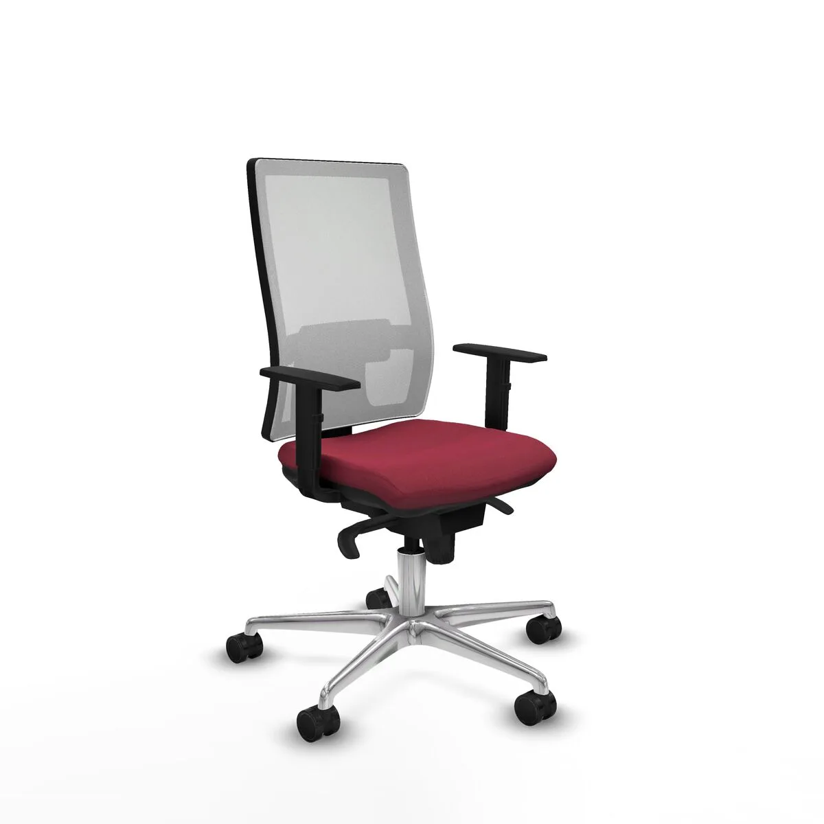 SILLA DE OFICINA HORNA PIQUERAS Y CRESPO 1D086N0 GRANATE