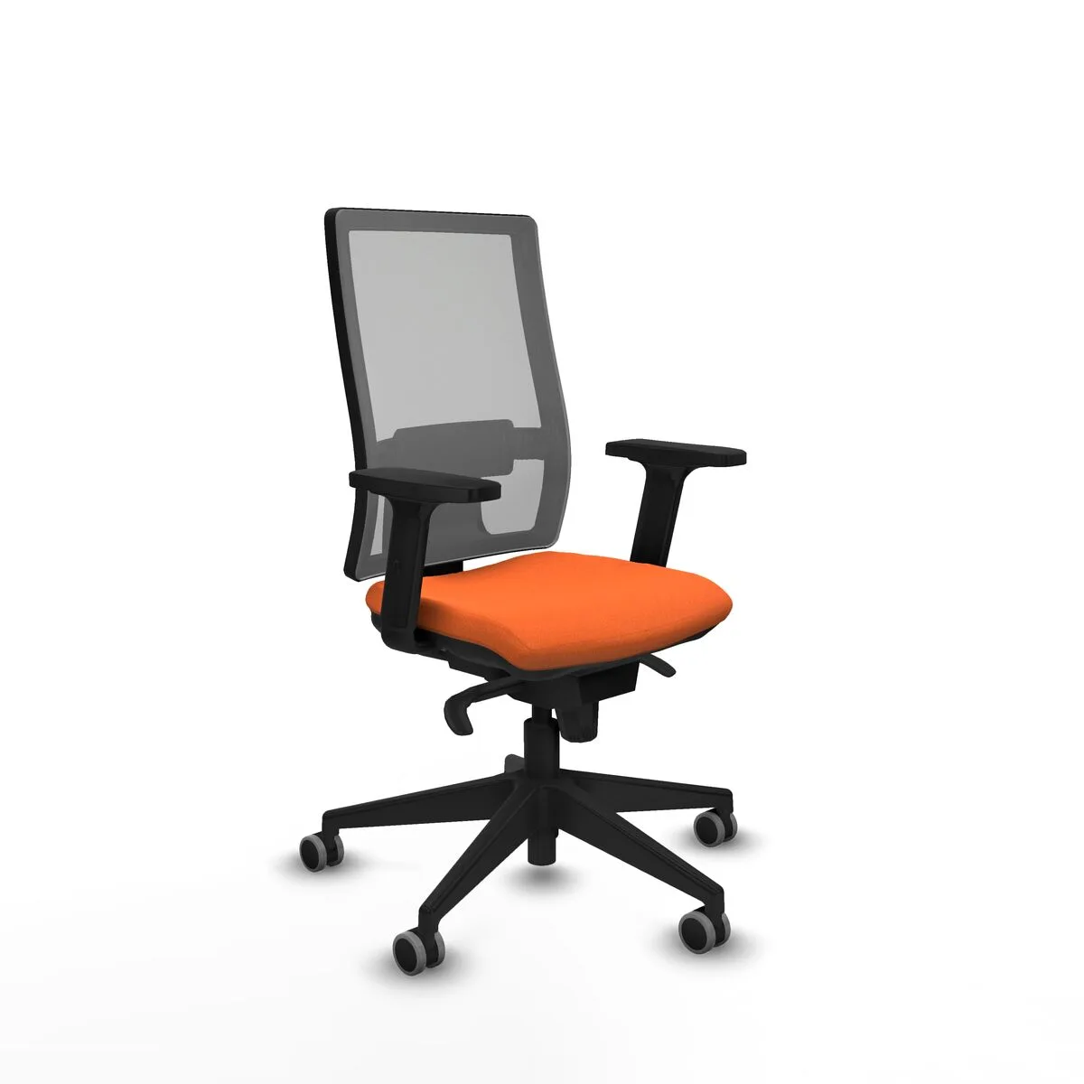 SILLA DE OFICINA HORNA PIQUERAS Y CRESPO 2D066G0 NARANJA