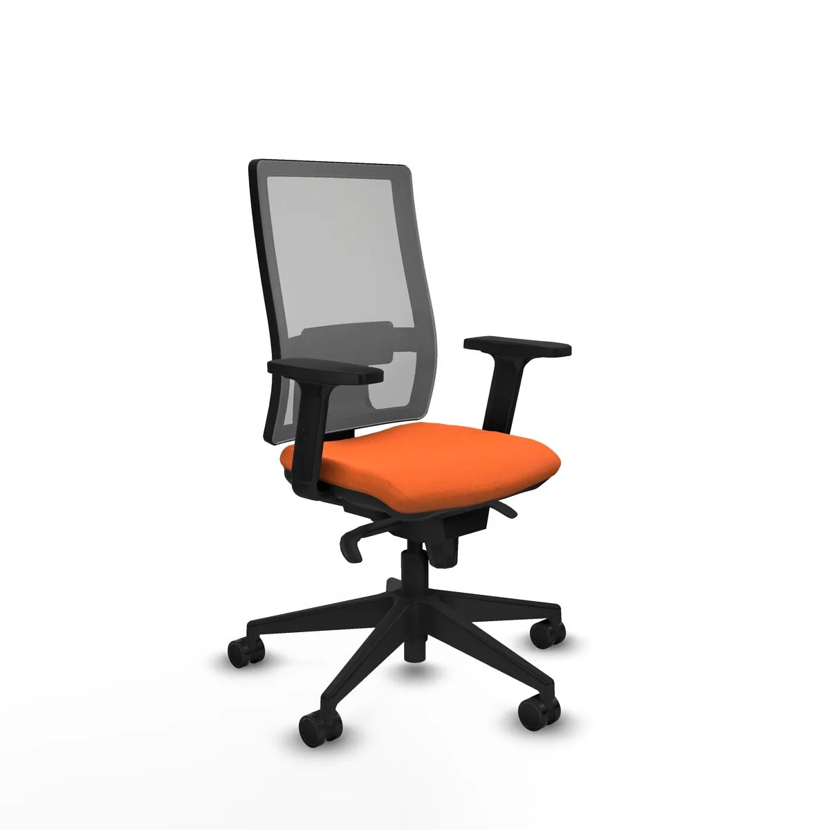 SILLA DE OFICINA HORNA PIQUERAS Y CRESPO 2D066N0 NARANJA