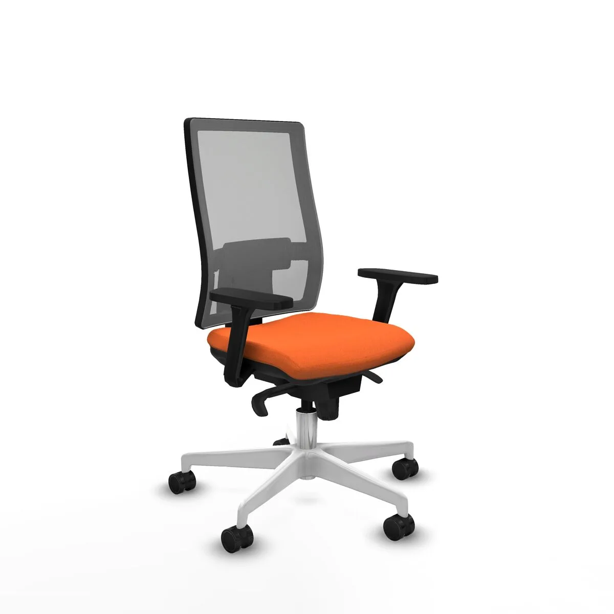 SILLA DE OFICINA HORNA PIQUERAS Y CRESPO 3D026N0 NARANJA