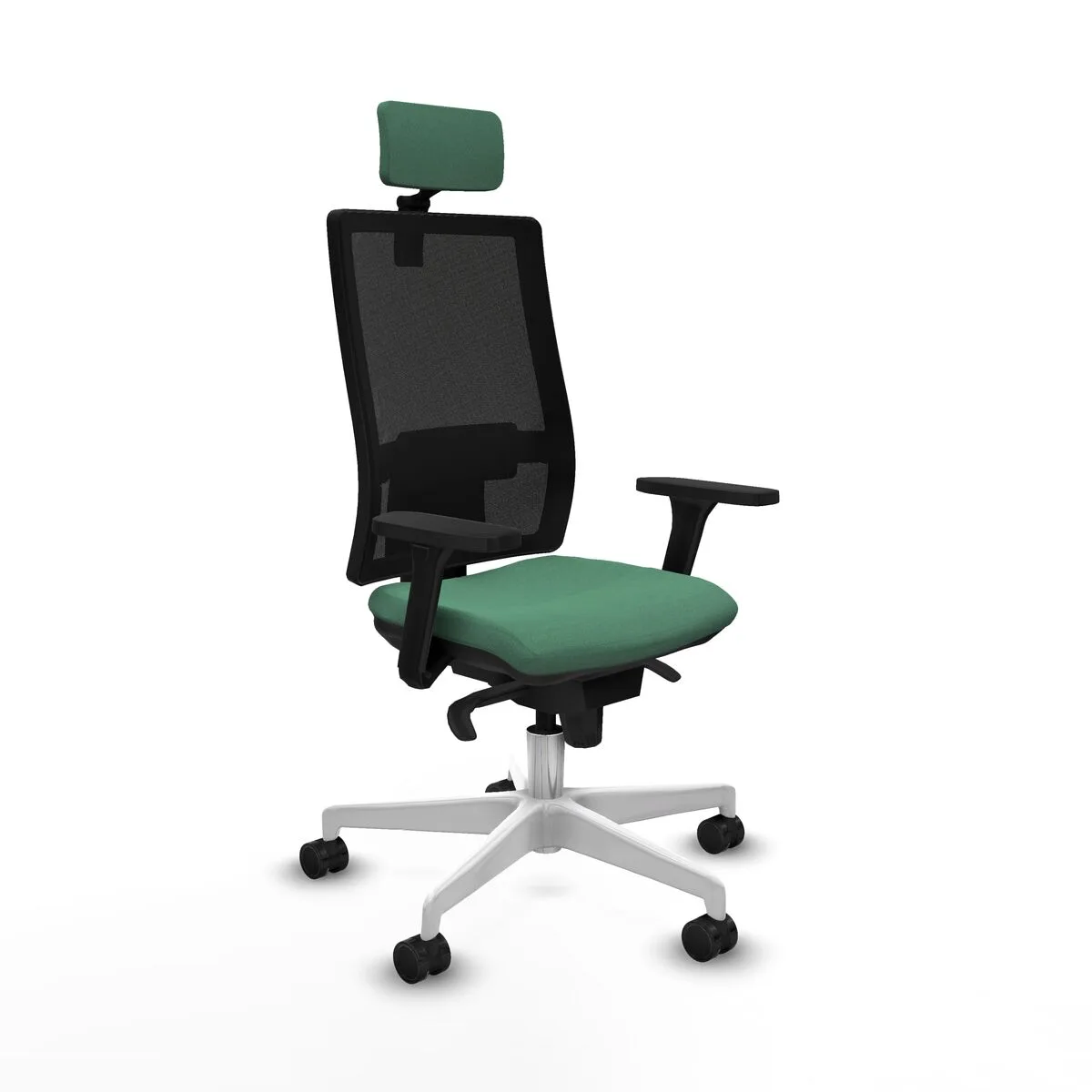 SILLA DE OFICINA HORNA PIQUERAS Y CRESPO 3D026N2 VERDE ESMERALDA