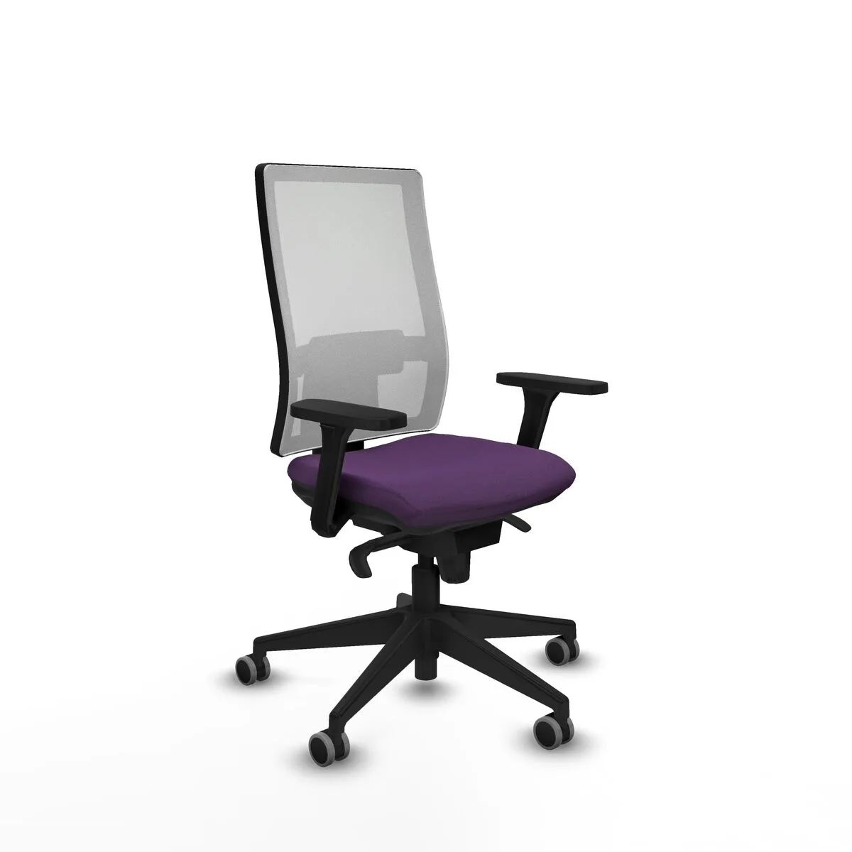 SILLA DE OFICINA HORNA PIQUERAS Y CRESPO 3D066G0 MORADO