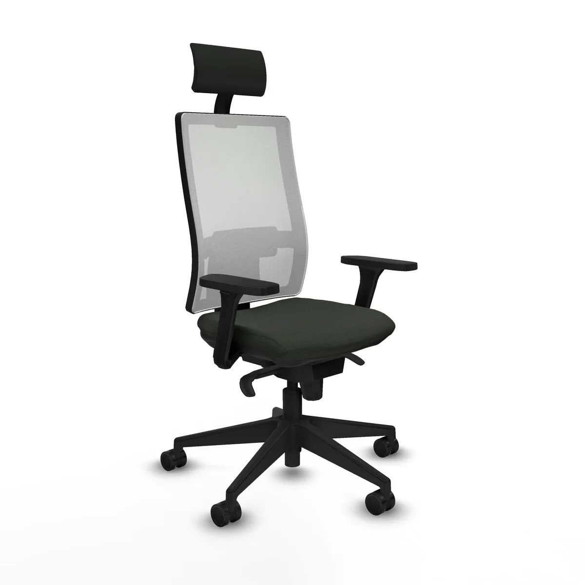 SILLA DE OFICINA HORNA PIQUERAS Y CRESPO 3D066N1 NEGRO