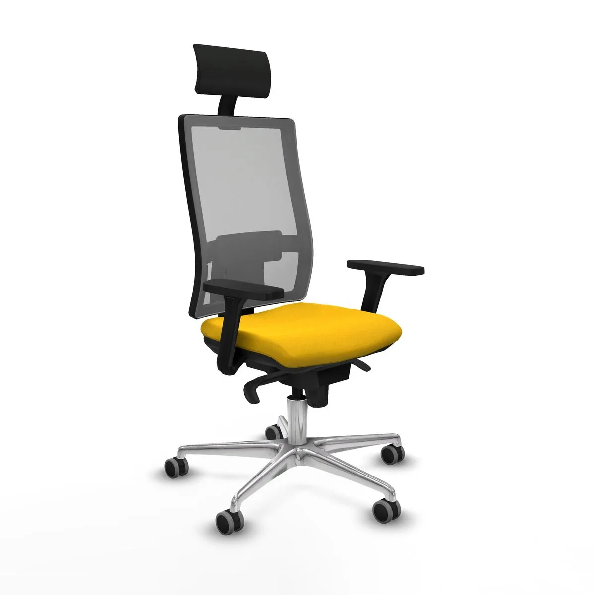 SILLA DE OFICINA HORNA PIQUERAS Y CRESPO 3D086G1 AMARILLO