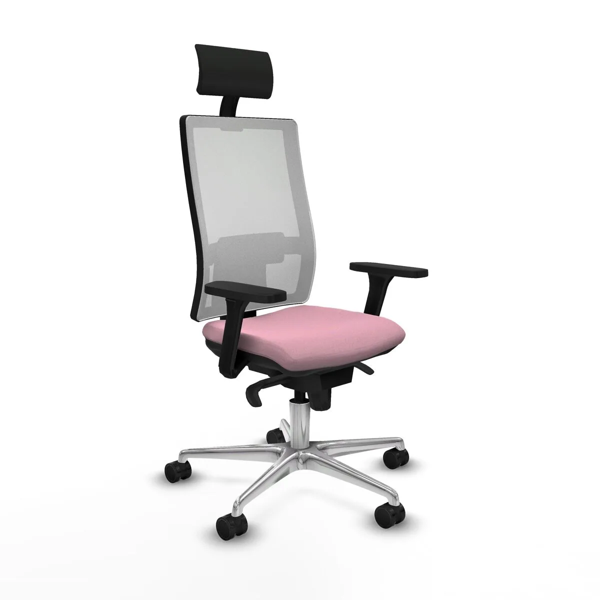 SILLA DE OFICINA HORNA PIQUERAS Y CRESPO 3D086N1 ROSA