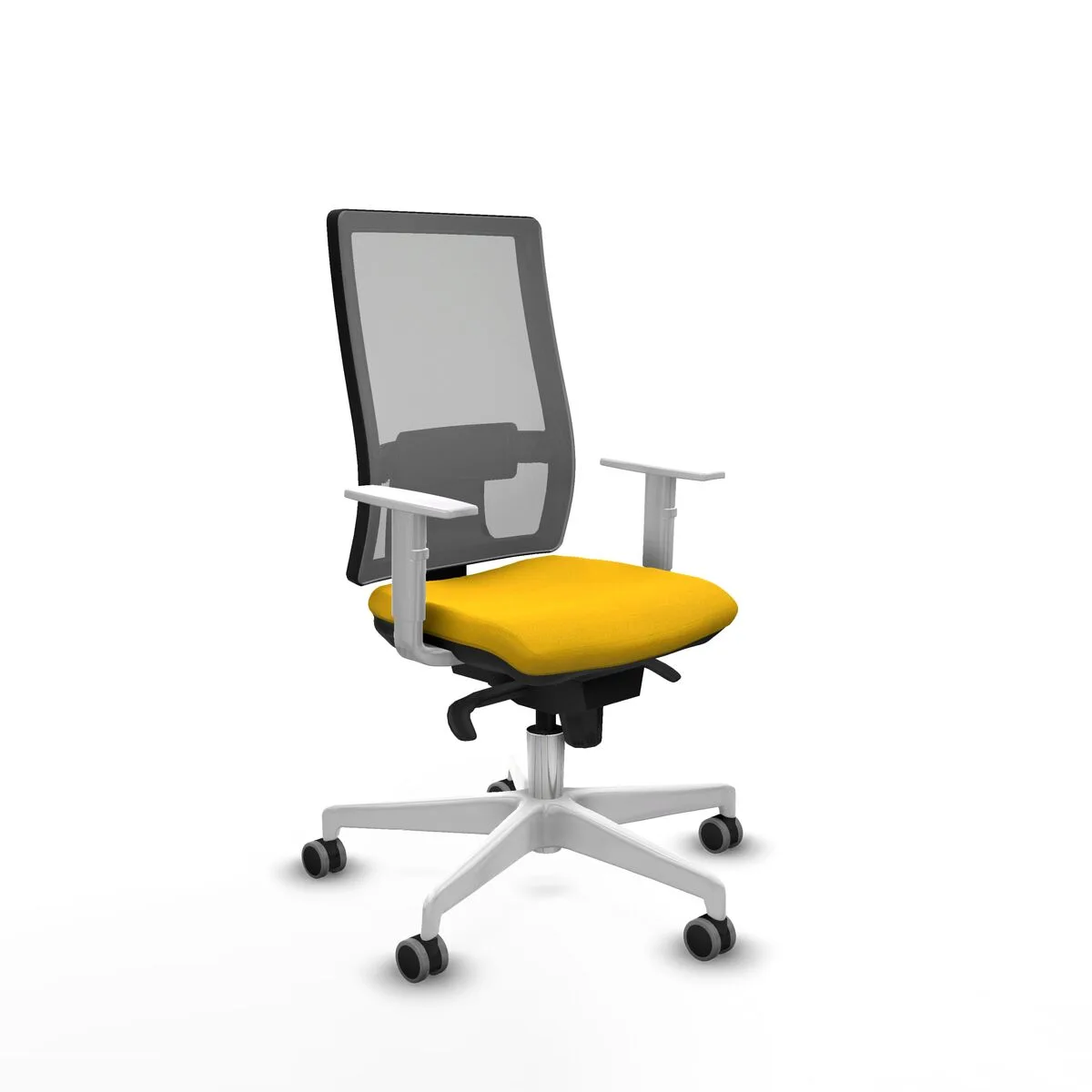 SILLA DE OFICINA HORNA PIQUERAS Y CRESPO 4B026G0 AMARILLO