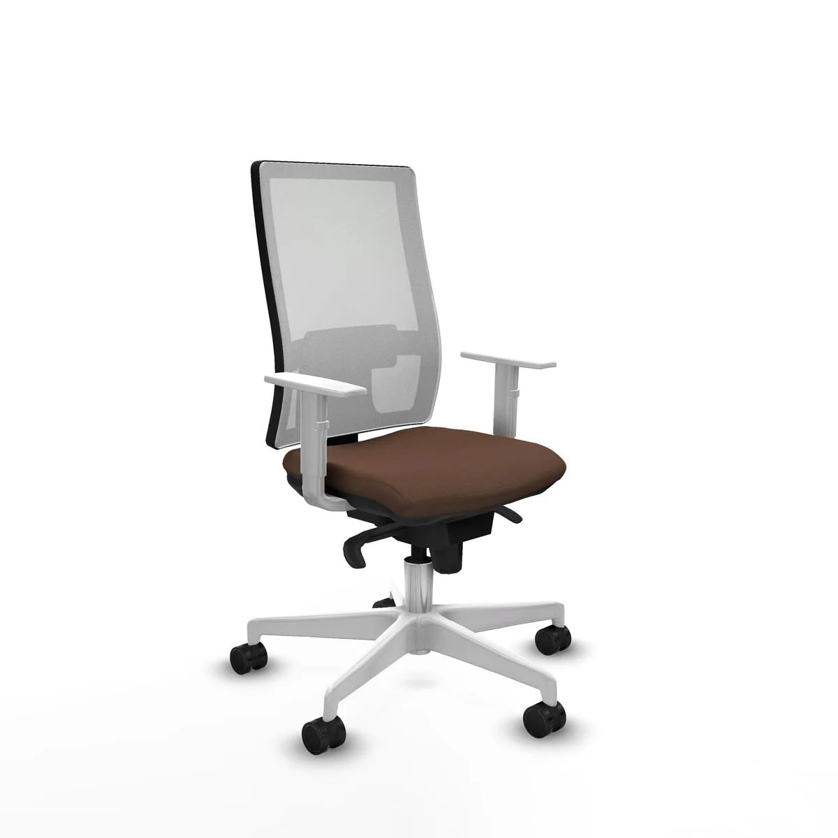 SILLA DE OFICINA HORNA PIQUERAS Y CRESPO 4B026N0 MARRÓN OSCURO