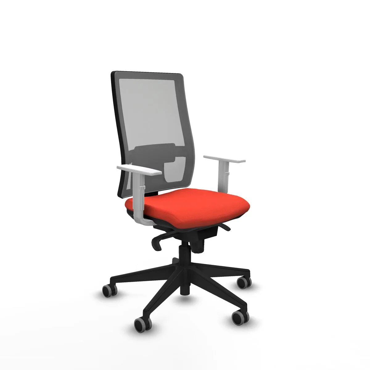 SILLA DE OFICINA HORNA PIQUERAS Y CRESPO 4B066G0 NARANJA OSCURO