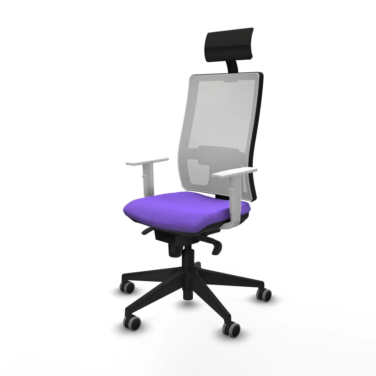 SILLA DE OFICINA HORNA PIQUERAS Y CRESPO 4B066G1 LILA