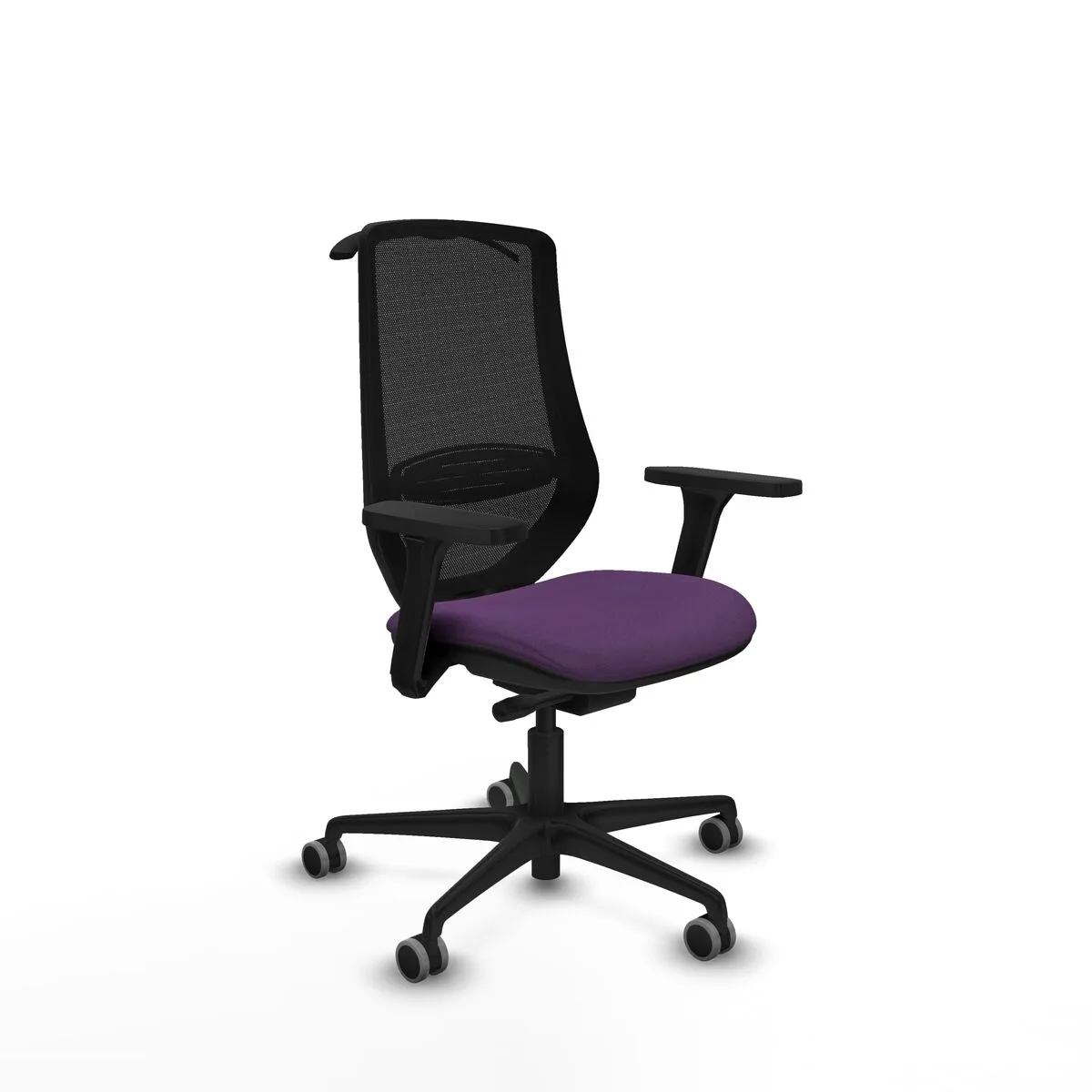 SILLA DE OFICINA MARDOS TRASLACK BALI PIQUERAS Y CRESPO D036G0H MORADO