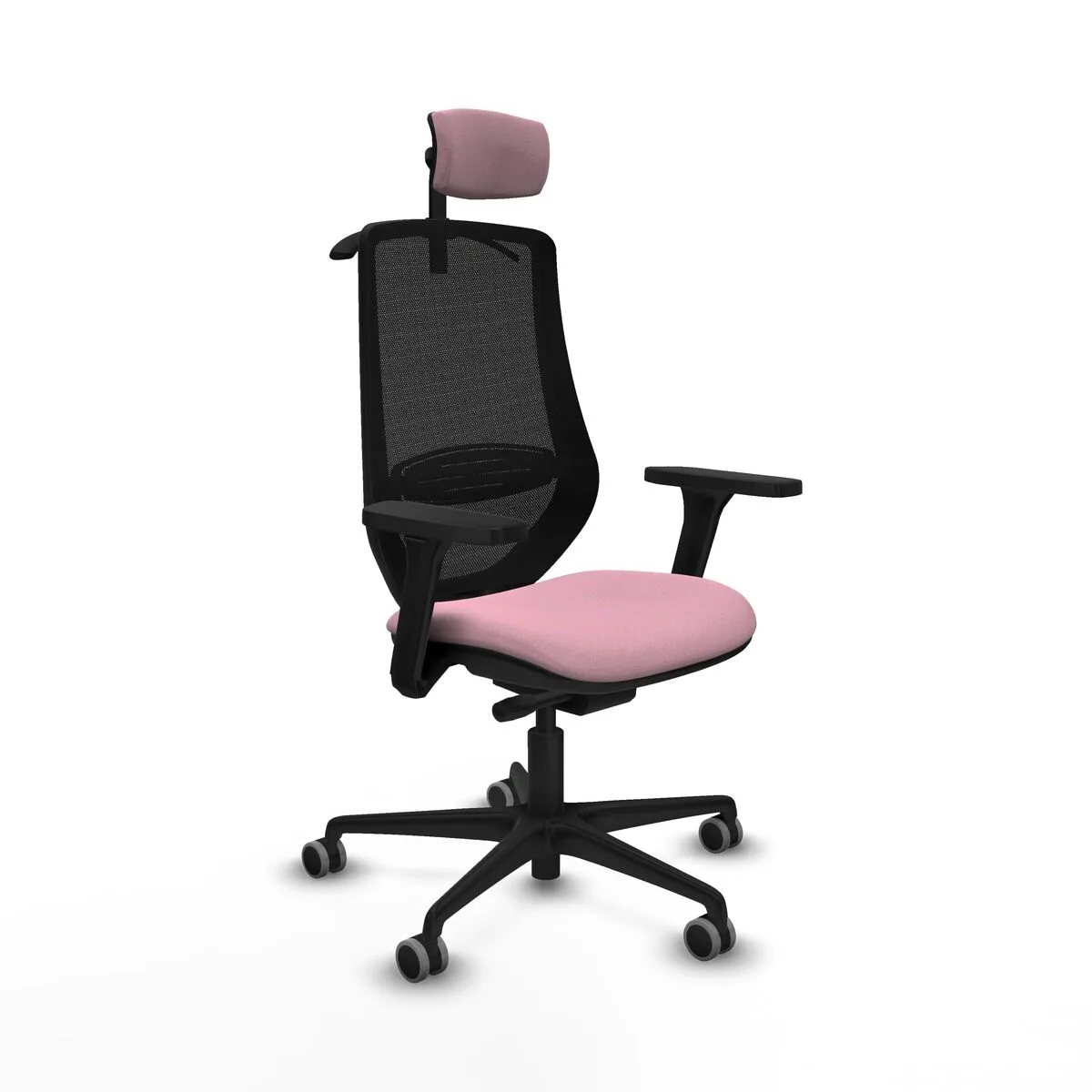 SILLA DE OFICINA MARDOS TRASLACK BALI PIQUERAS Y CRESPO D036G2H ROSA