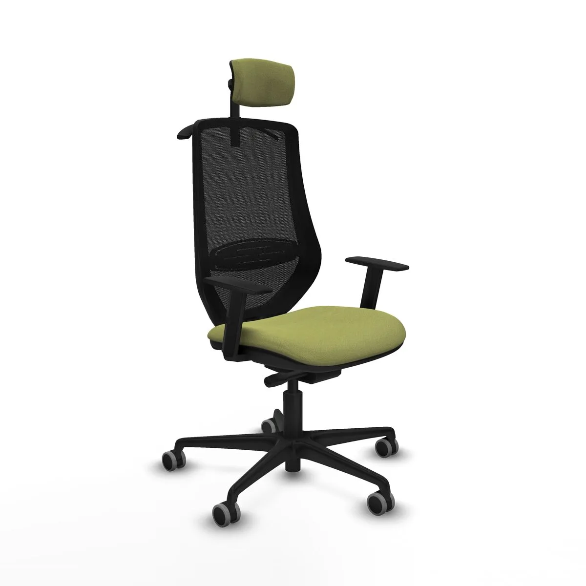 SILLA DE OFICINA MARDOS TRASLACK BALI PIQUERAS Y CRESPO D036G2H VERDE
