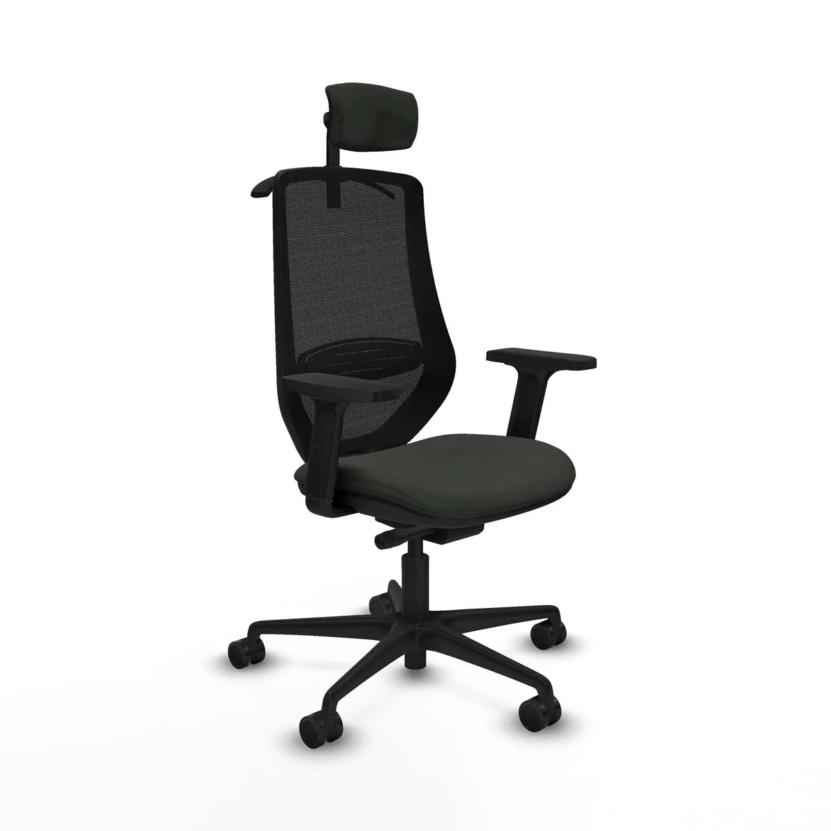 SILLA DE OFICINA MARDOS TRASLACK BALI PIQUERAS Y CRESPO D036N2H NEGRO