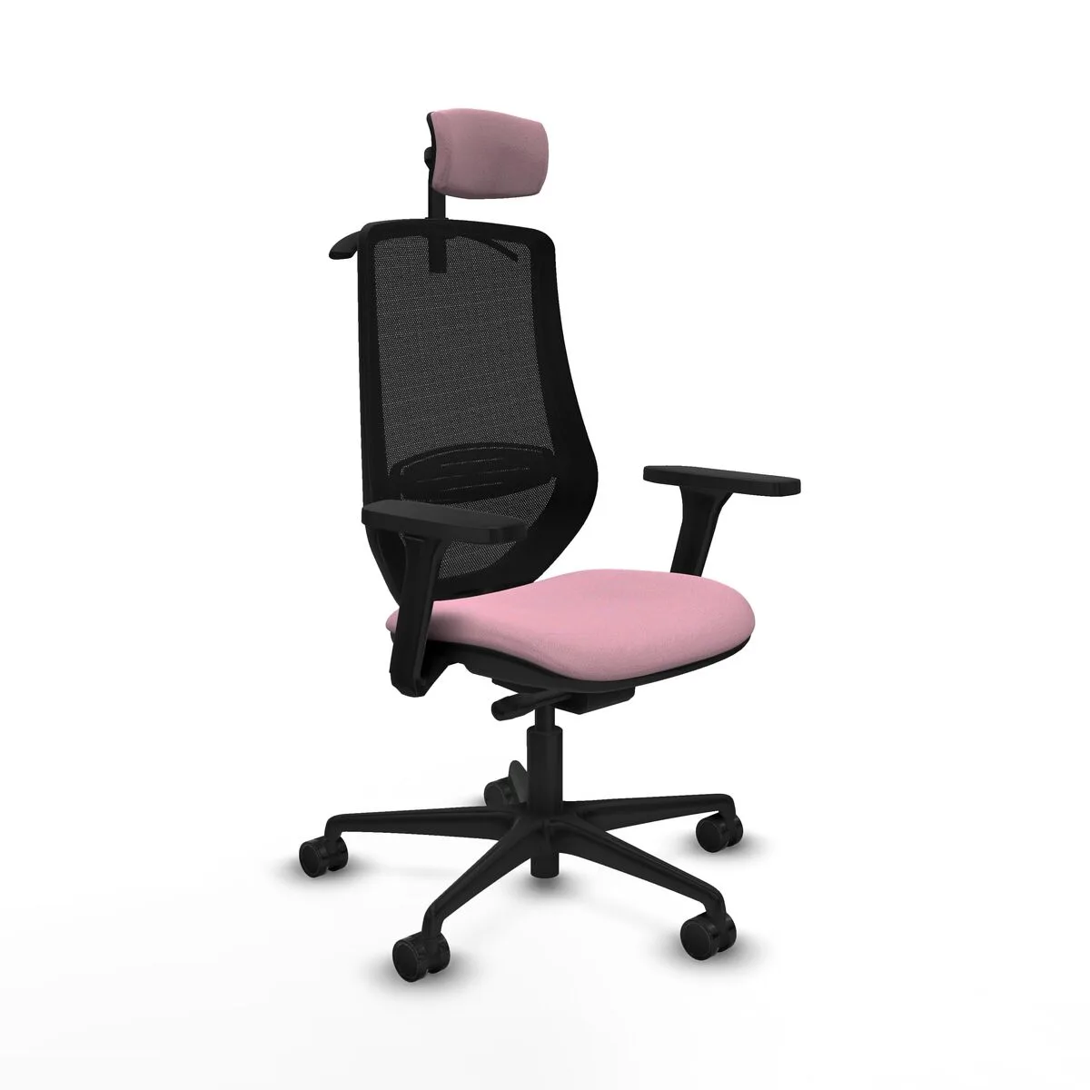 SILLA DE OFICINA MARDOS TRASLACK BALI PIQUERAS Y CRESPO D036N2H ROSA