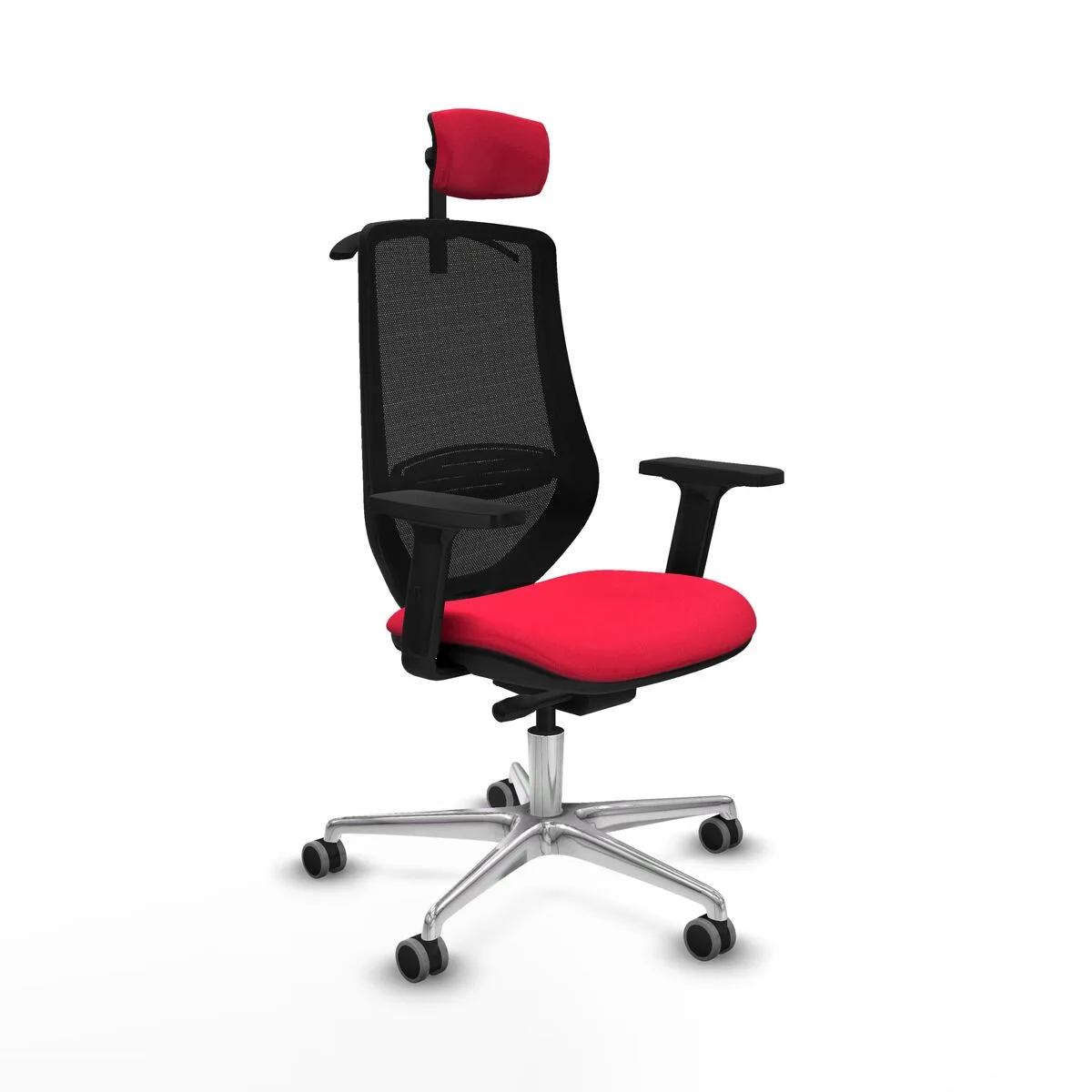 SILLA DE OFICINA MARDOS TRASLACK BALI PIQUERAS Y CRESPO D086G2H ROJO