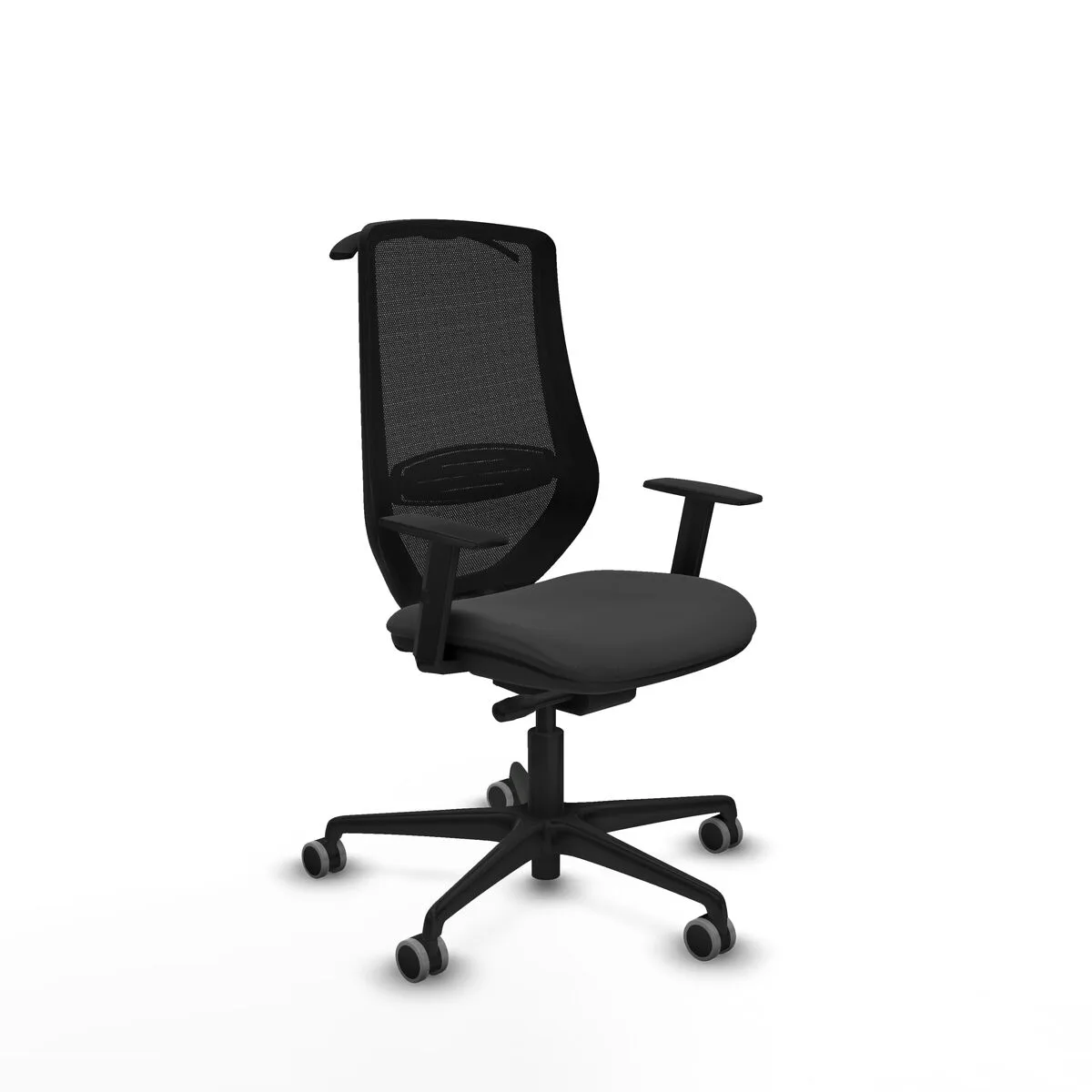 SILLA DE OFICINA MARDOS TRASLACK PIQUERAS Y CRESPO D036G0H GRIS OSCURO